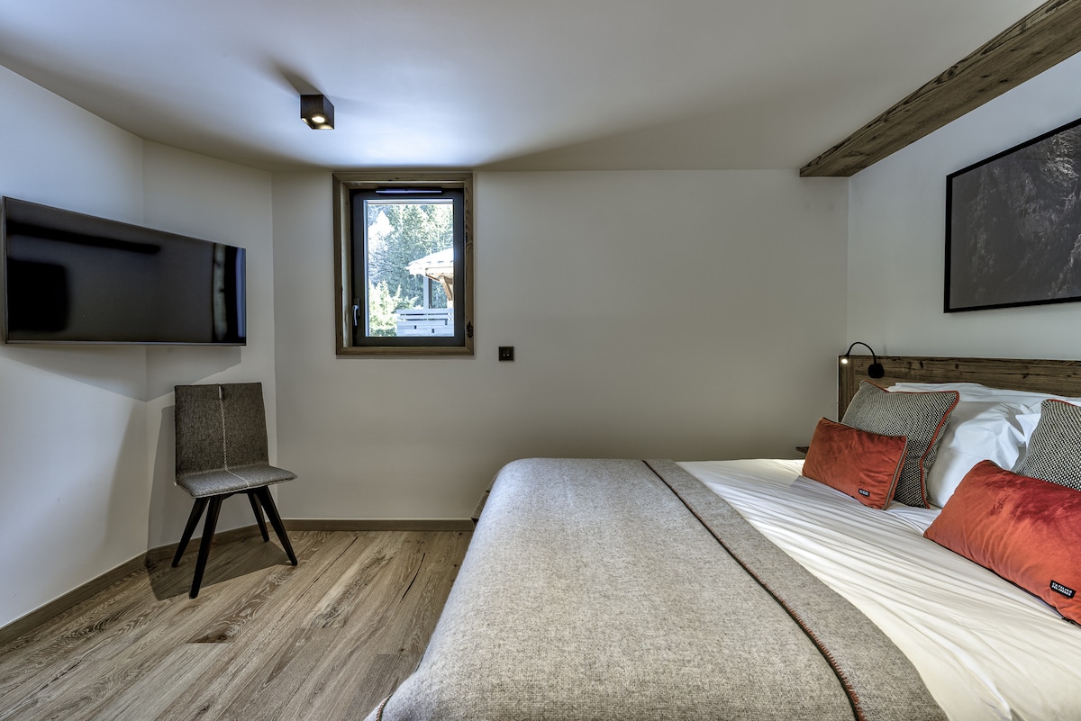 Dormitorio 2, habitación doble con baño privado 