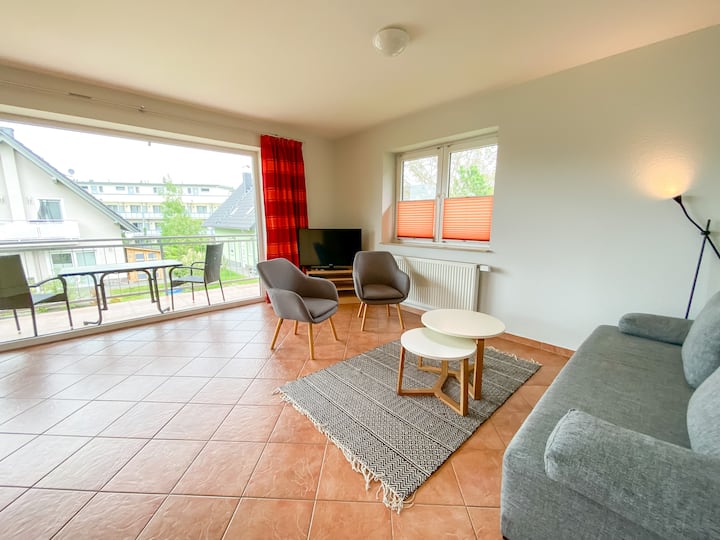 Ferienwohnung Mit Balkon - 200 Meter Zur Müritz - Müritz