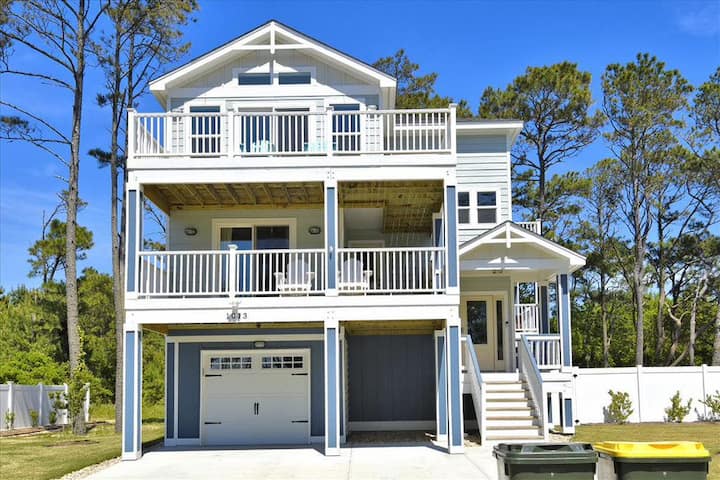 Sound View! Dogs Ok! Pool&spa, Sound&beach Access - Corolla, NC
