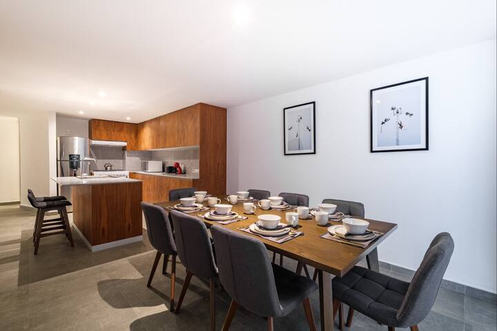 Spacious flat in the heart of Condesa w/ Terrace gallery image 2