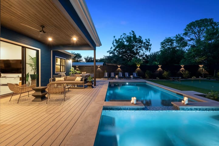 Stylish Southern Home | Heated Pool