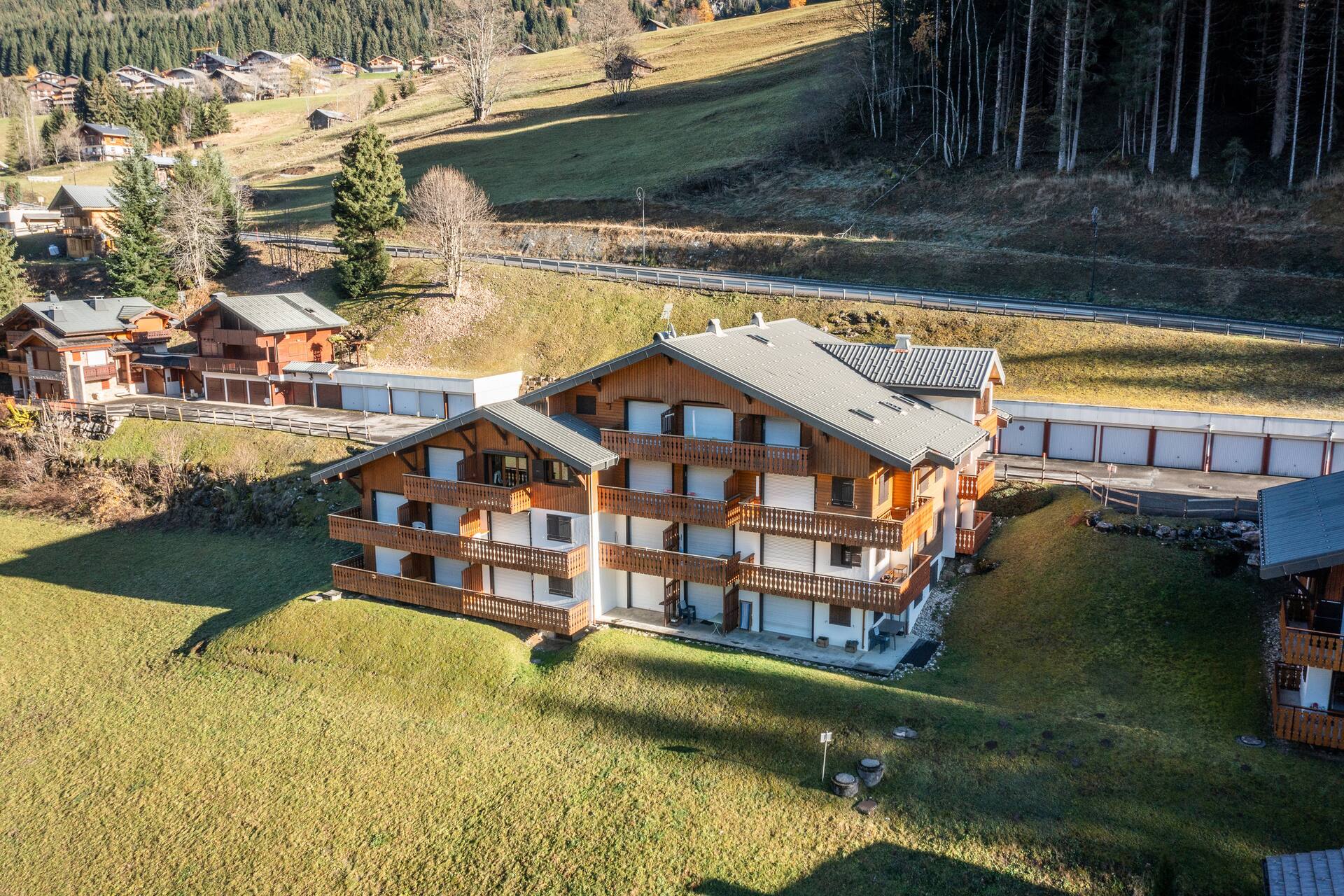 Garden-level studio, 4 people Chatel
