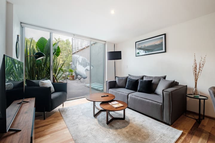 Modern Apartment With Private Terrace L Condesa - Mexico City