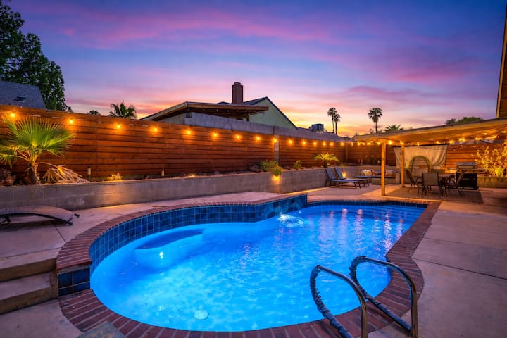 ᨒོ The Good Life - Fun Pool Escape 15 min to Strip - Houses for