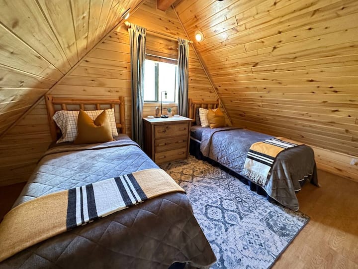 Camas individuales en loft