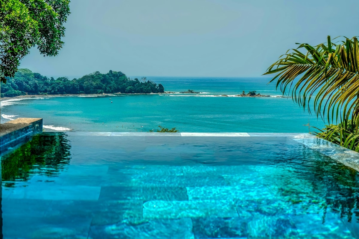 2BR ocean-view home near beach with private pool - Houses for Rent in Savegre, Puntarenas Province, Costa Rica - Image 1
