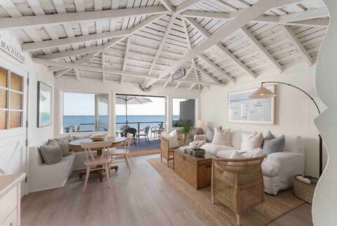 Oceanfront Cottage on the Sand at Miramar Beach