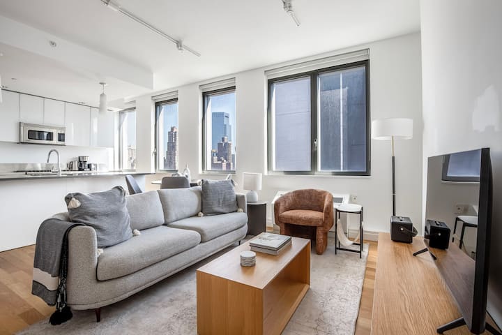 Blueground | Midtown W, Elevator & W/d, Nr Park - Nueva York