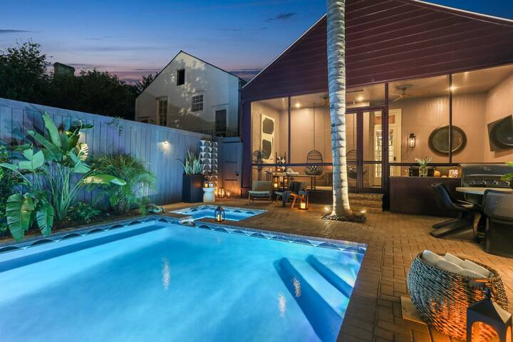 Magazine St NOLA Oasis | Pool & Hot Tub