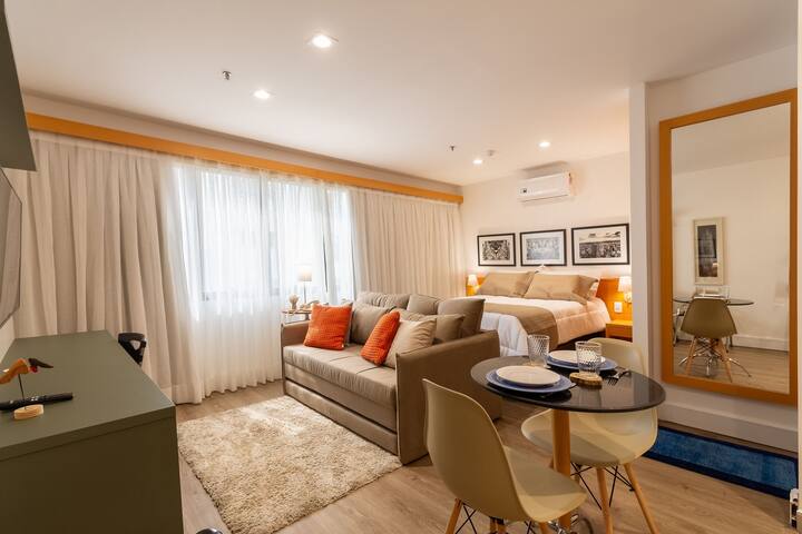 Três De Julho Flats managed Airbnb listing 1