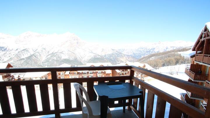 C402pae - Appartement 2 Chambres Avec Balcon - Vallouise