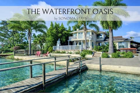 Waterfront Oasis with Sunset Views Novato