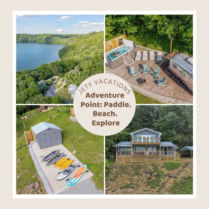 Swim Spa ! Lake & Beach Access ! Scenic Views !