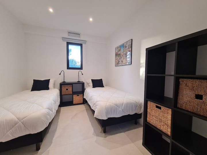 5号卧室， 2张床， 190x200