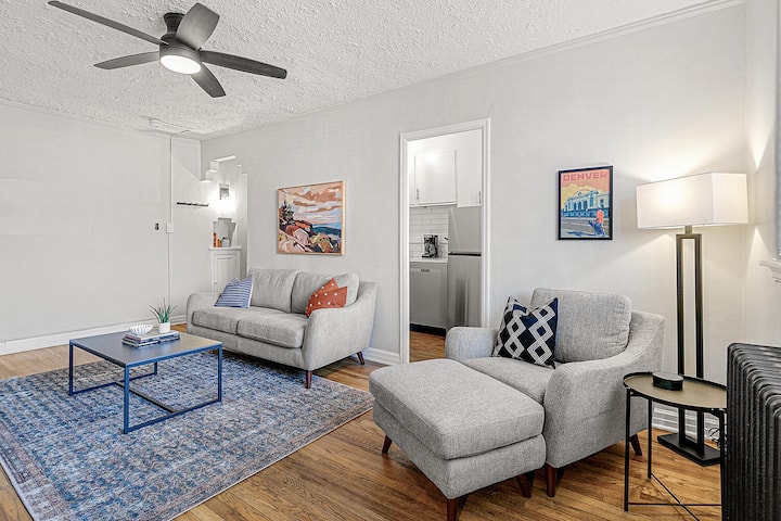 Detroit By Modern Midstay | On City Park! #T17 - Denver, CO