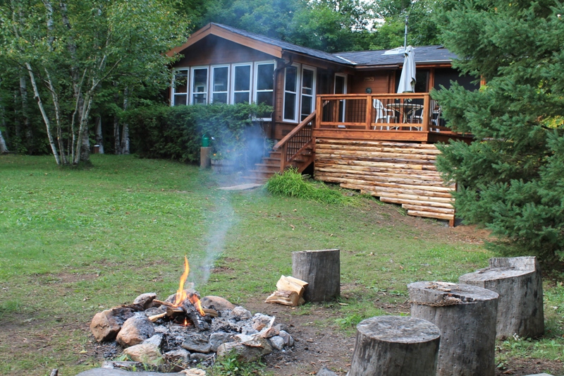 Secluded Cottage on a Private Lake Cabins for Rent in Kinmount, Ontario, Canada