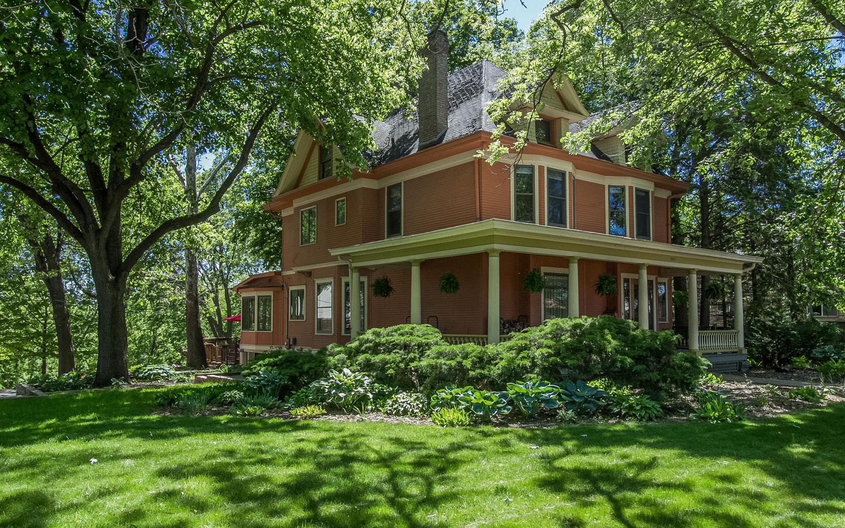 Historic home with tranquility Houses for Rent in Iowa City, Iowa