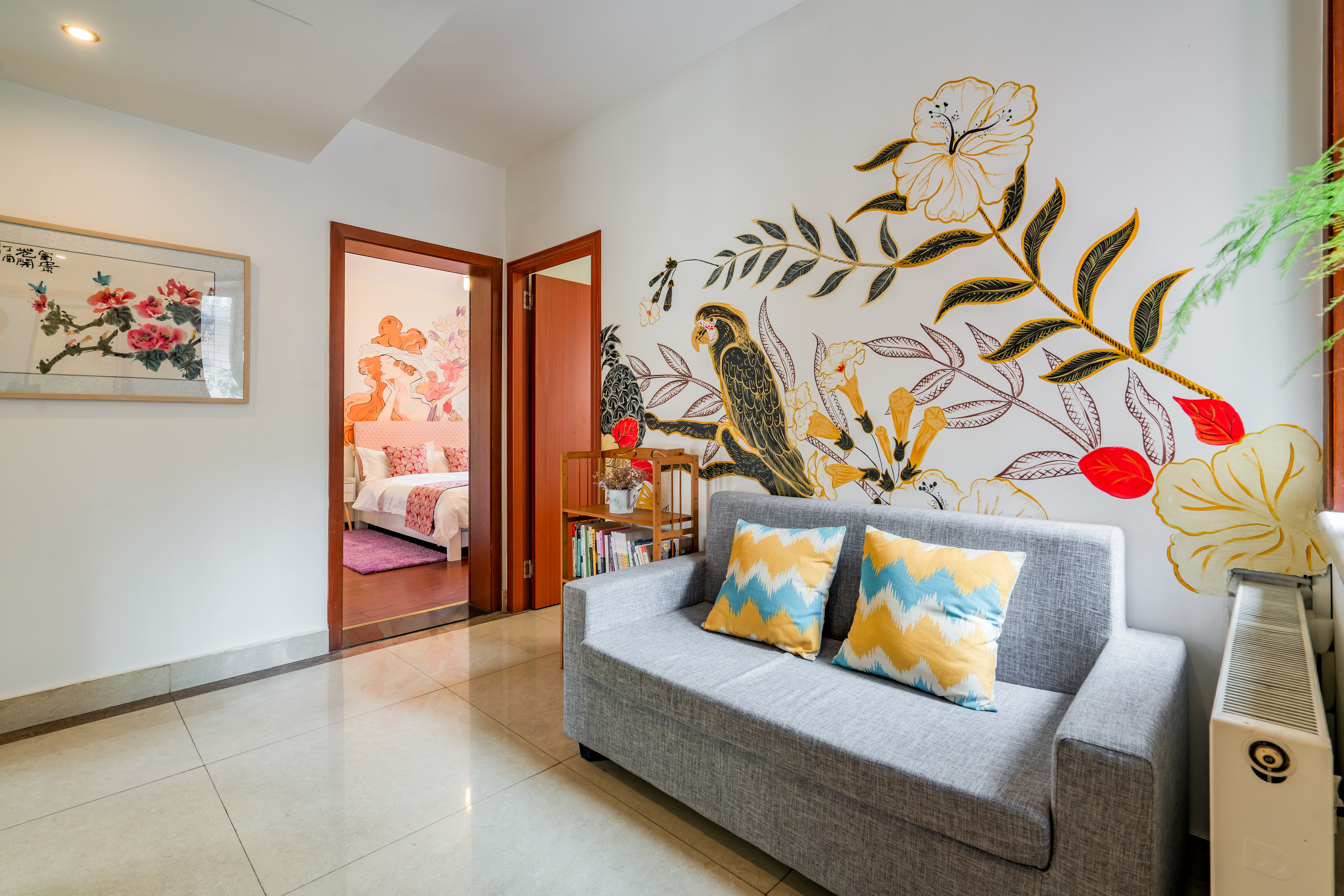 醇熟老社区近地铁独墅陶艺绘画鲜泡香草茶真民宿 绯谜 俏山花墅 特价不含空调费 Villas For Rent In Chengdu Sichuan China