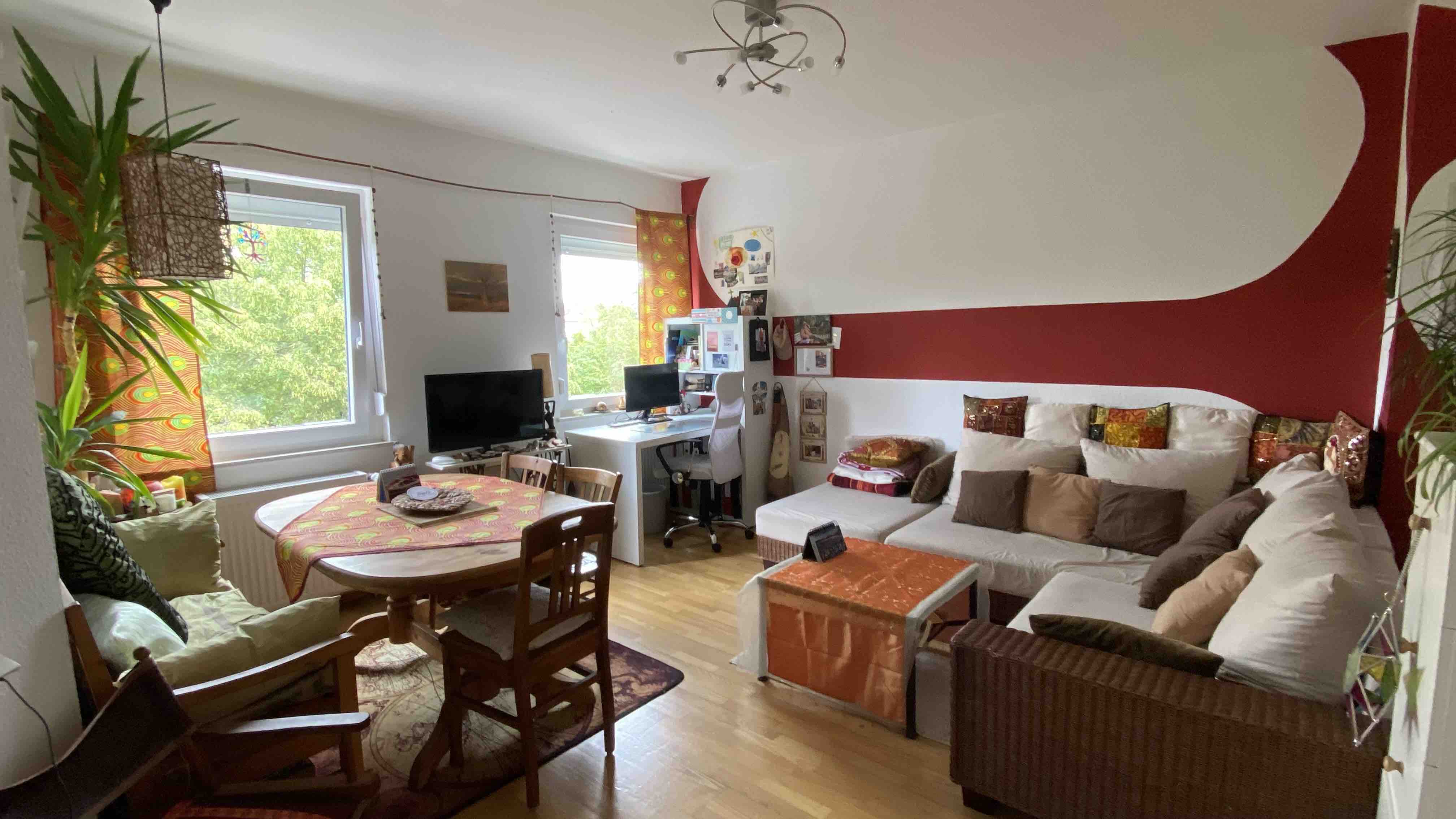 Fully furnished 2-room apartment, best location Bamberg