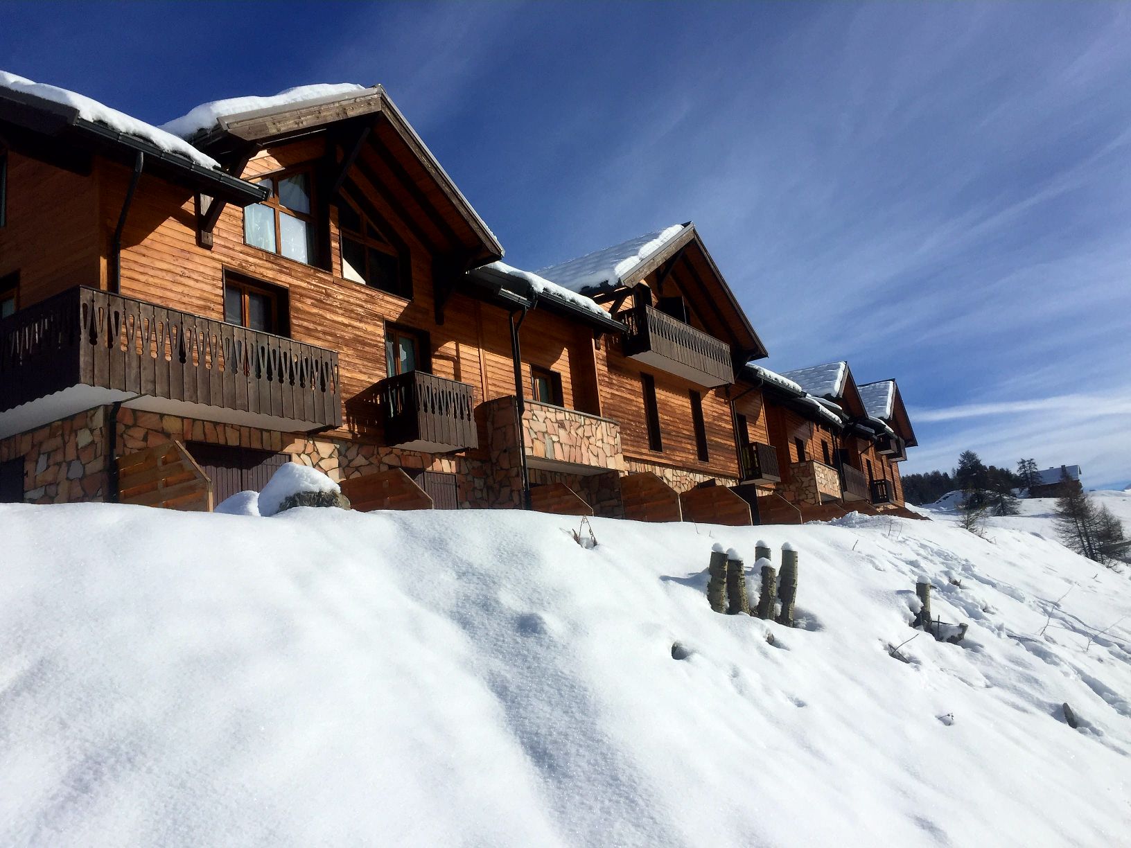 Semi-detached chalet 9 pers vars les claux