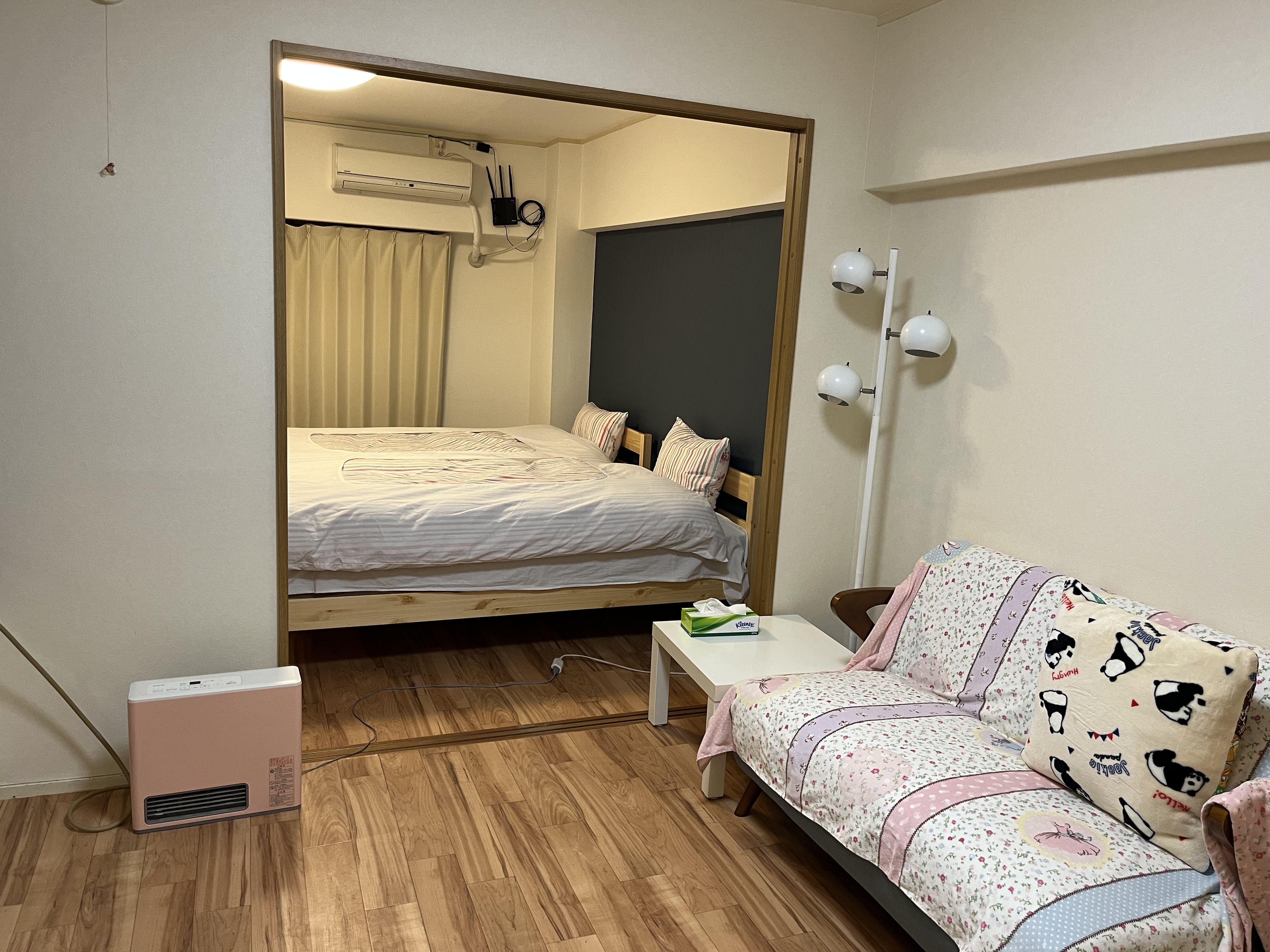 Lovely tatami house in Shinjuku.