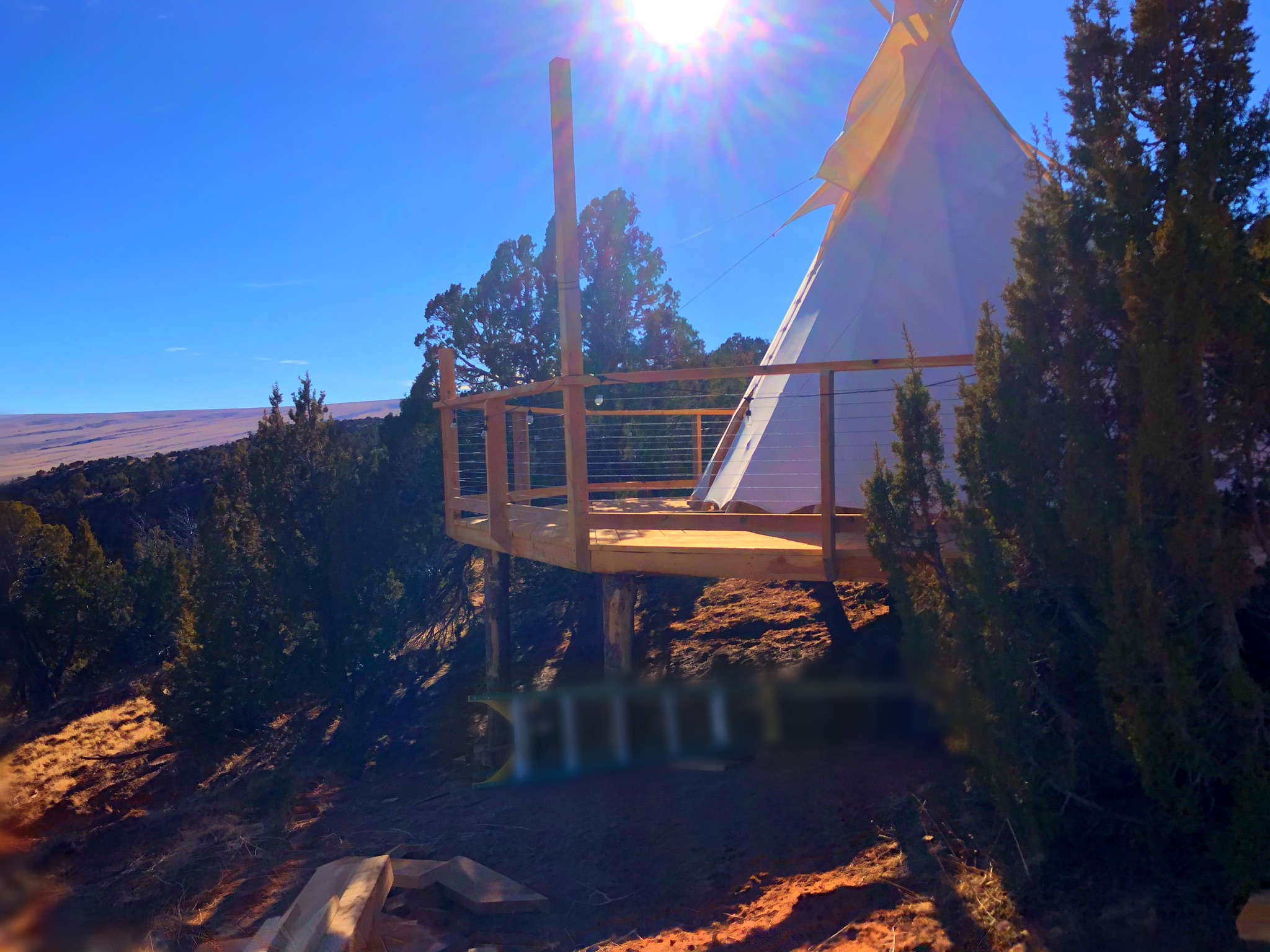 Tipi 5 Free Hot Springs Day Pass Tipis for Rent in Thermopolis