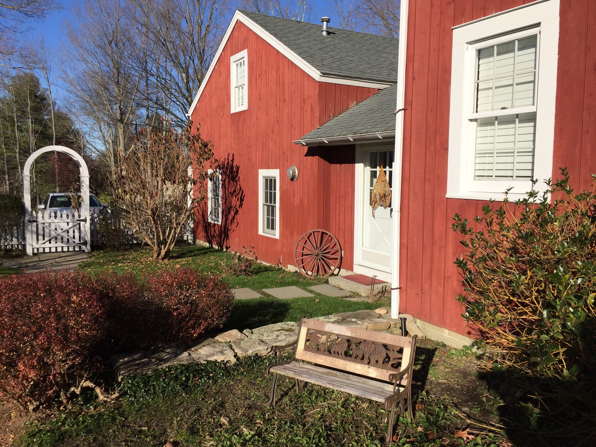 Escape to a Restored New England Antique Milk Barn Barns for Rent in