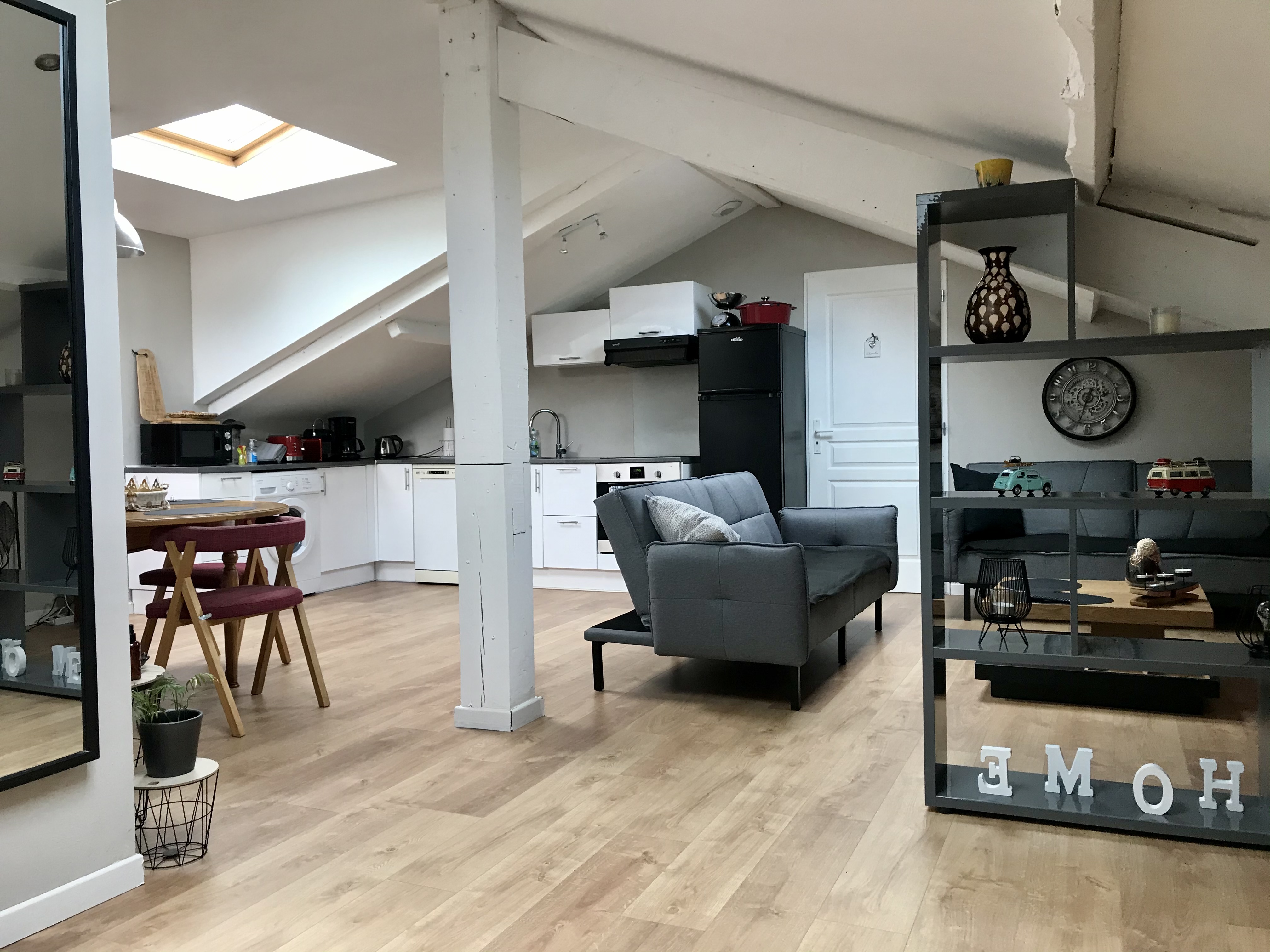 Bright T3 apartment, at the foot of the Thermal Baths.