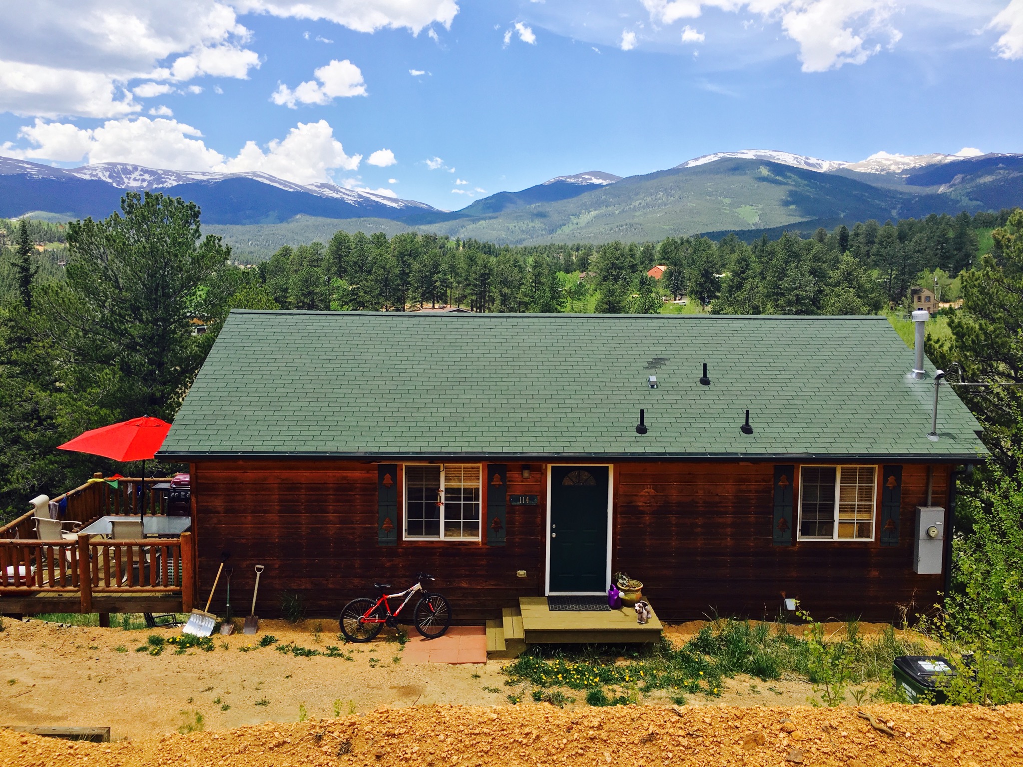 Mt. Rosalie Cabin in Bailey Colorado 420 Okay. Cabins for Rent in