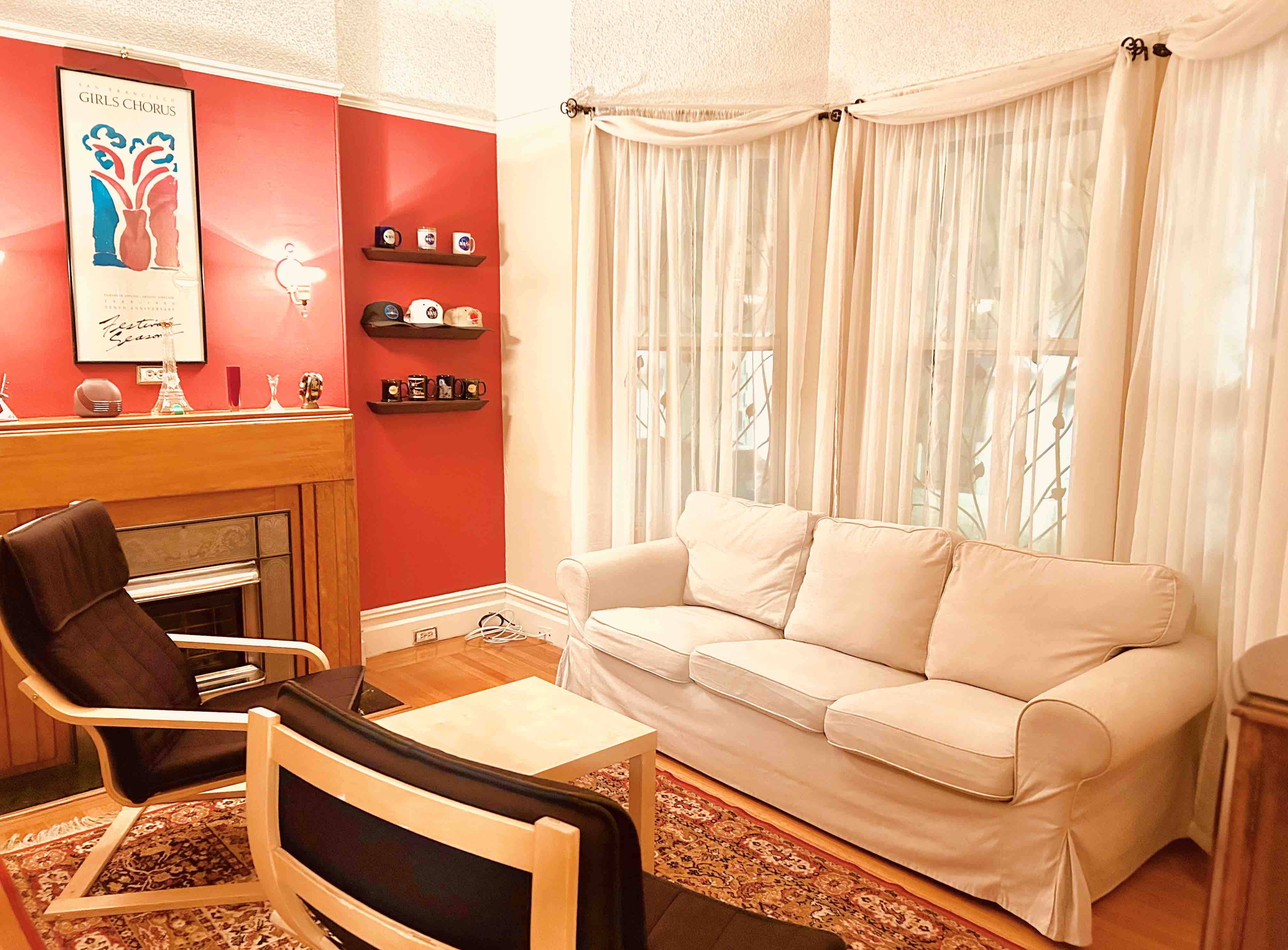 Classic 2BR/1BA Apt/Main Flat in House/Mission