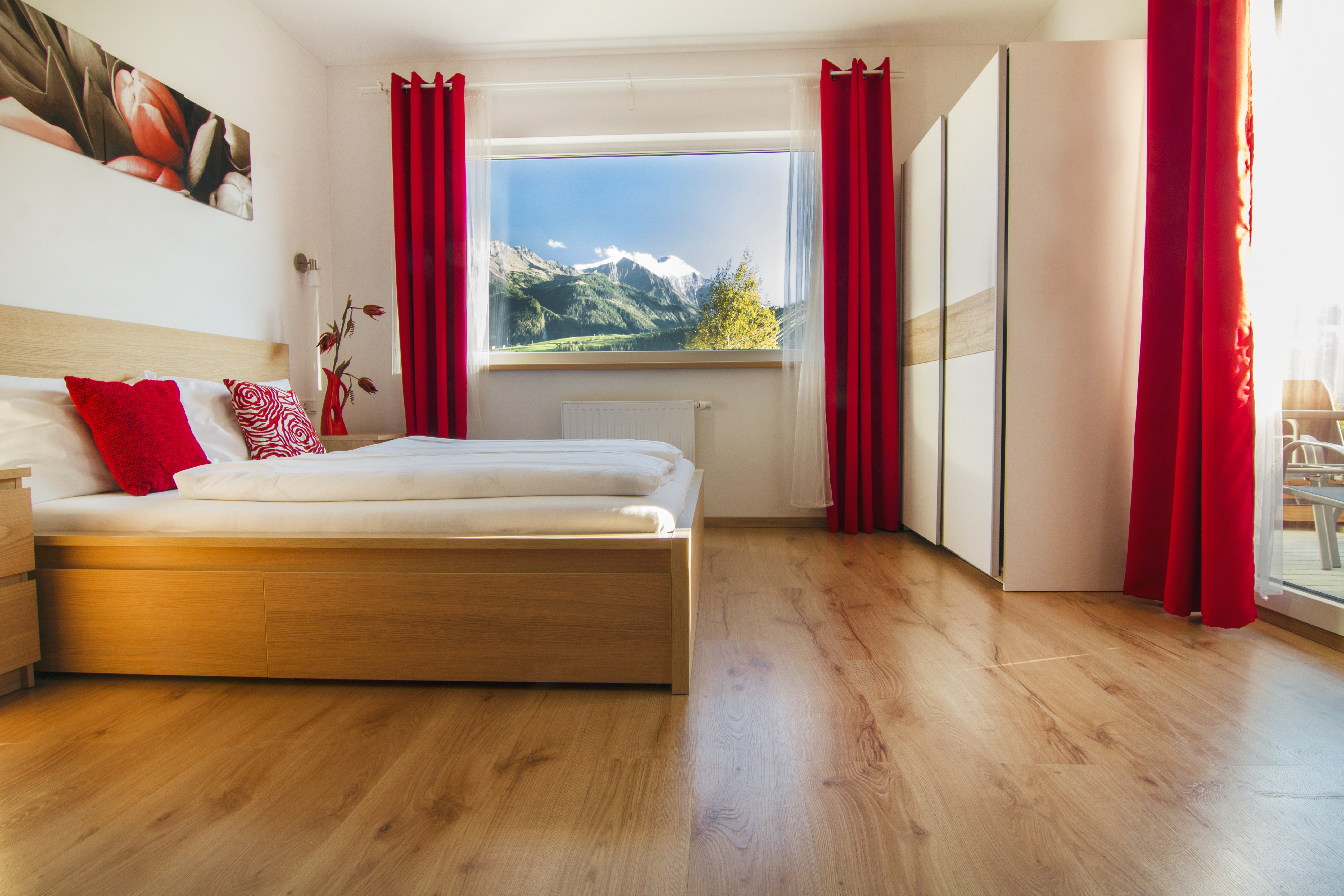 Mountain-view apartment in modern style