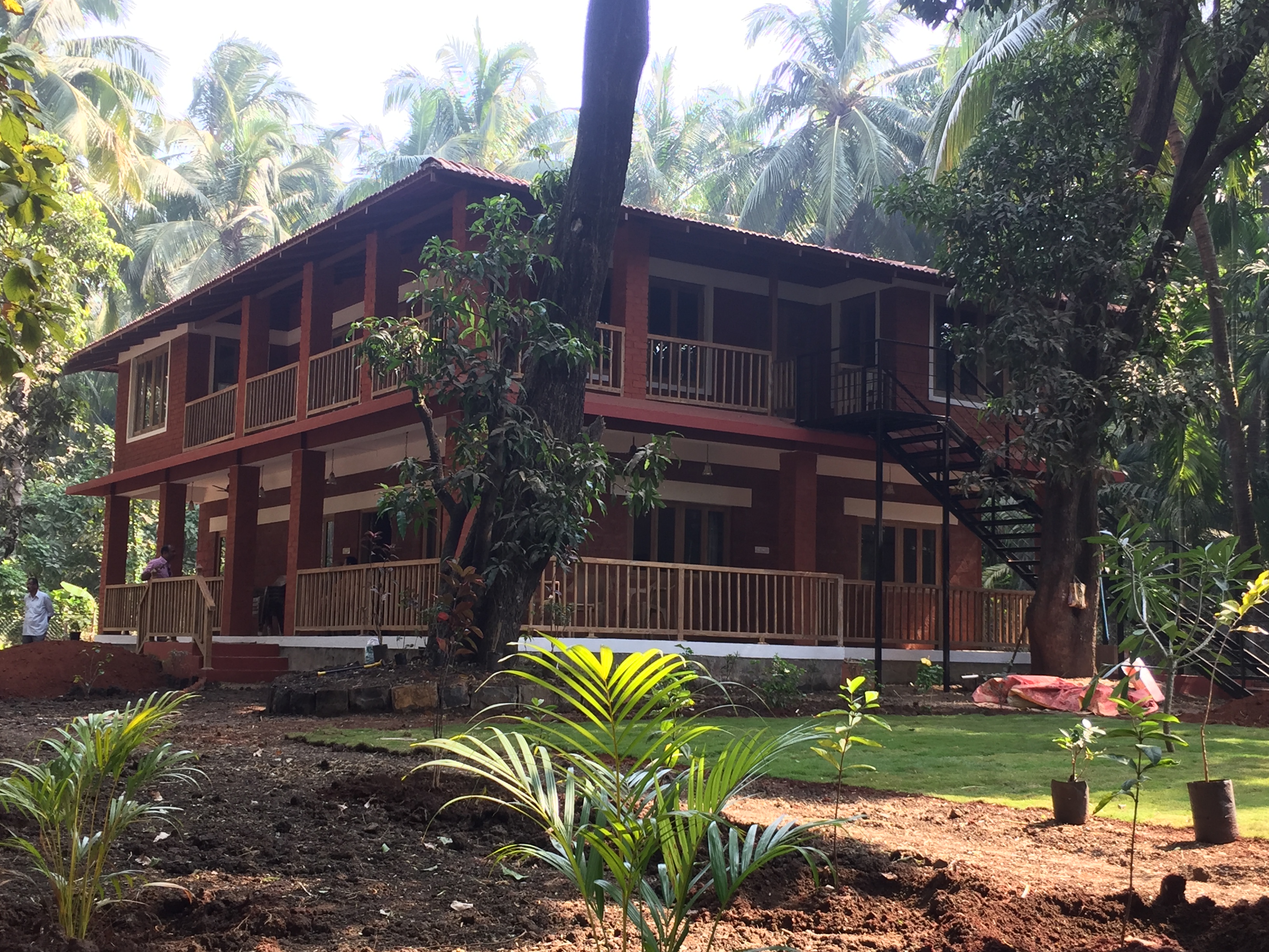 The Verandah with pool @ Dragonfly Cottage