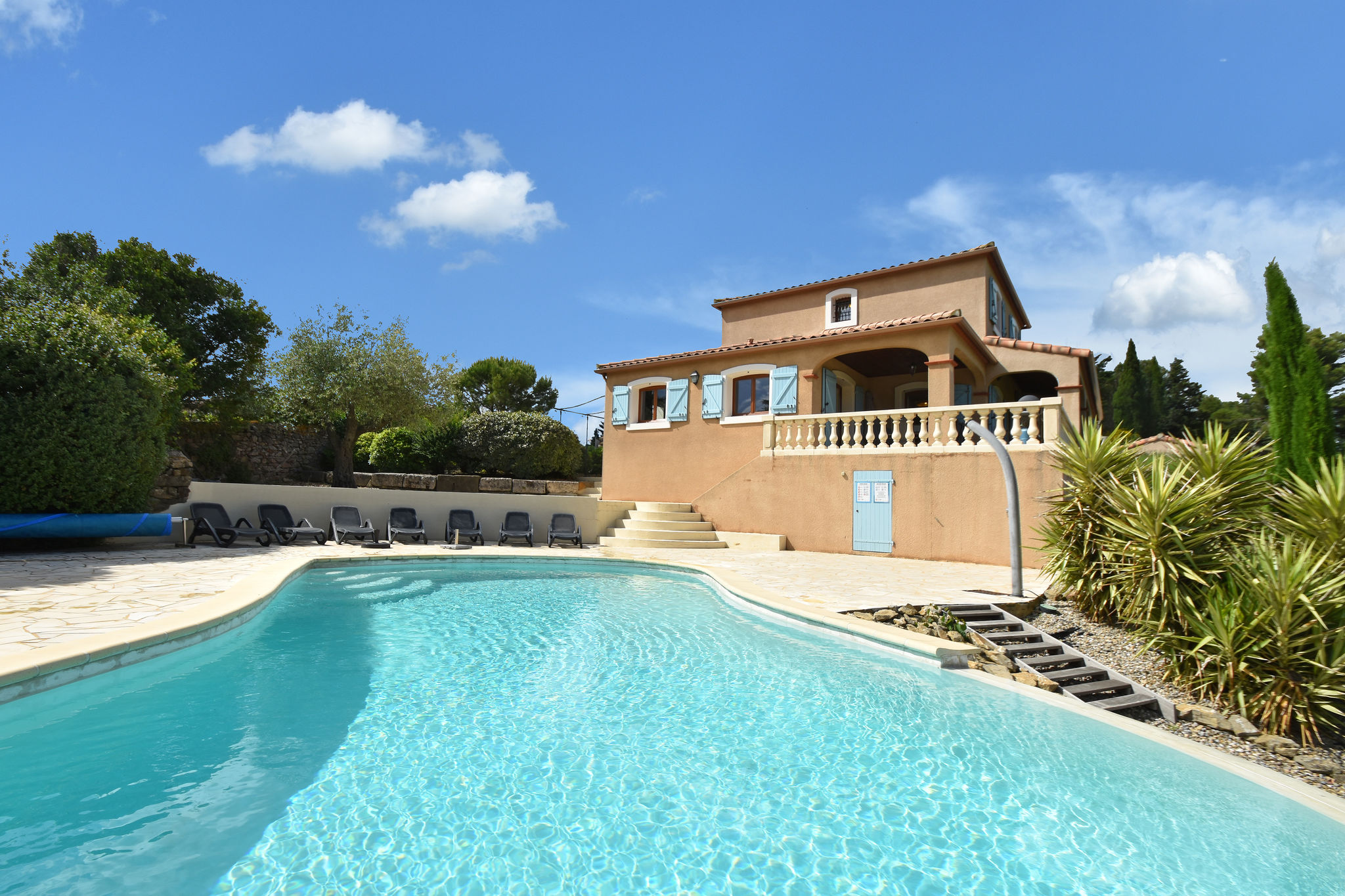 Villa With Heated Pool Jacuzzi Sports Field And Stunning Views Villas For Rent In Montbrun Des Corbieres Occitanie France