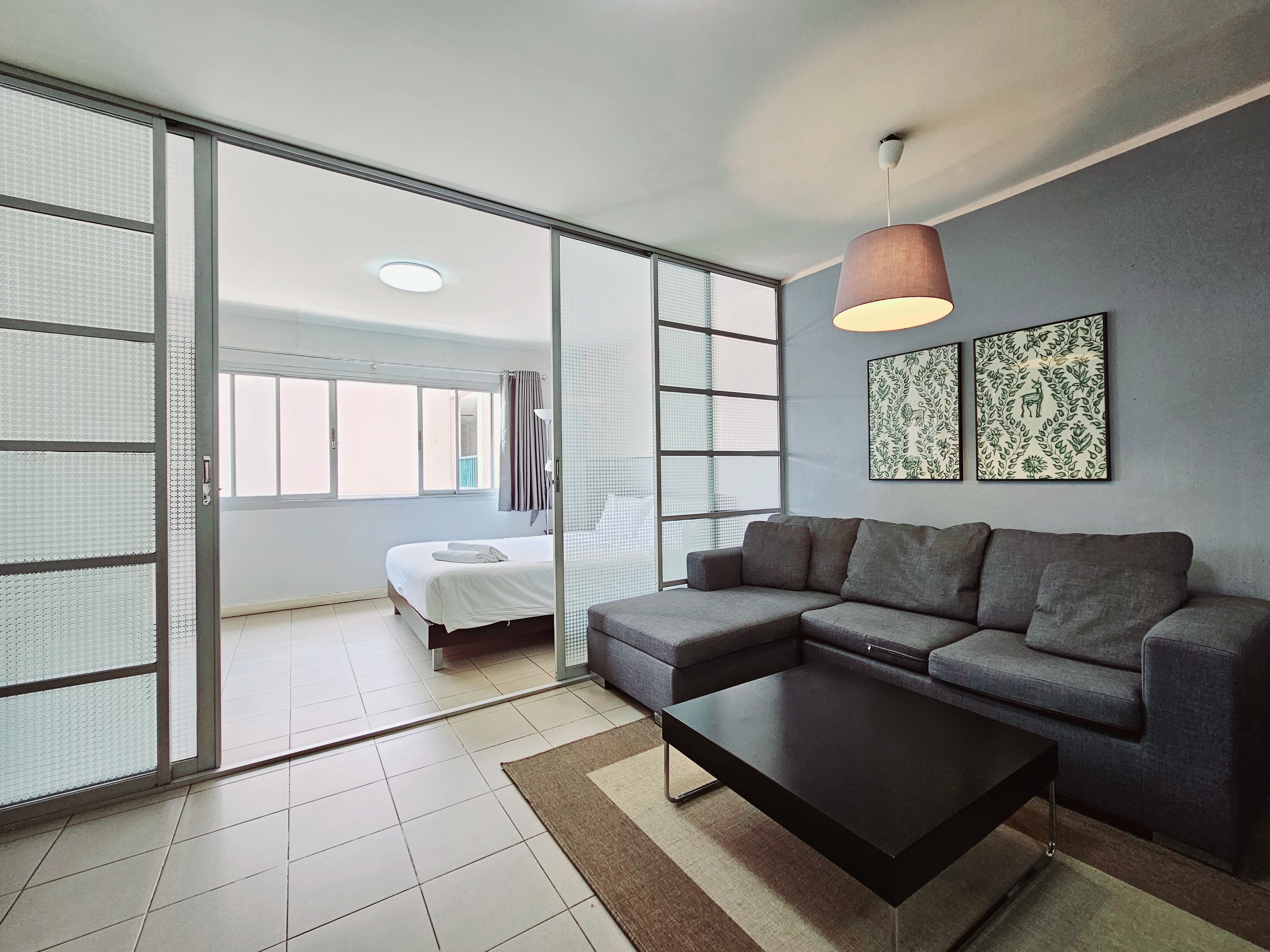 Cozy Studio Apt near Skytrain.(72/74) in Sathon, Bangkok