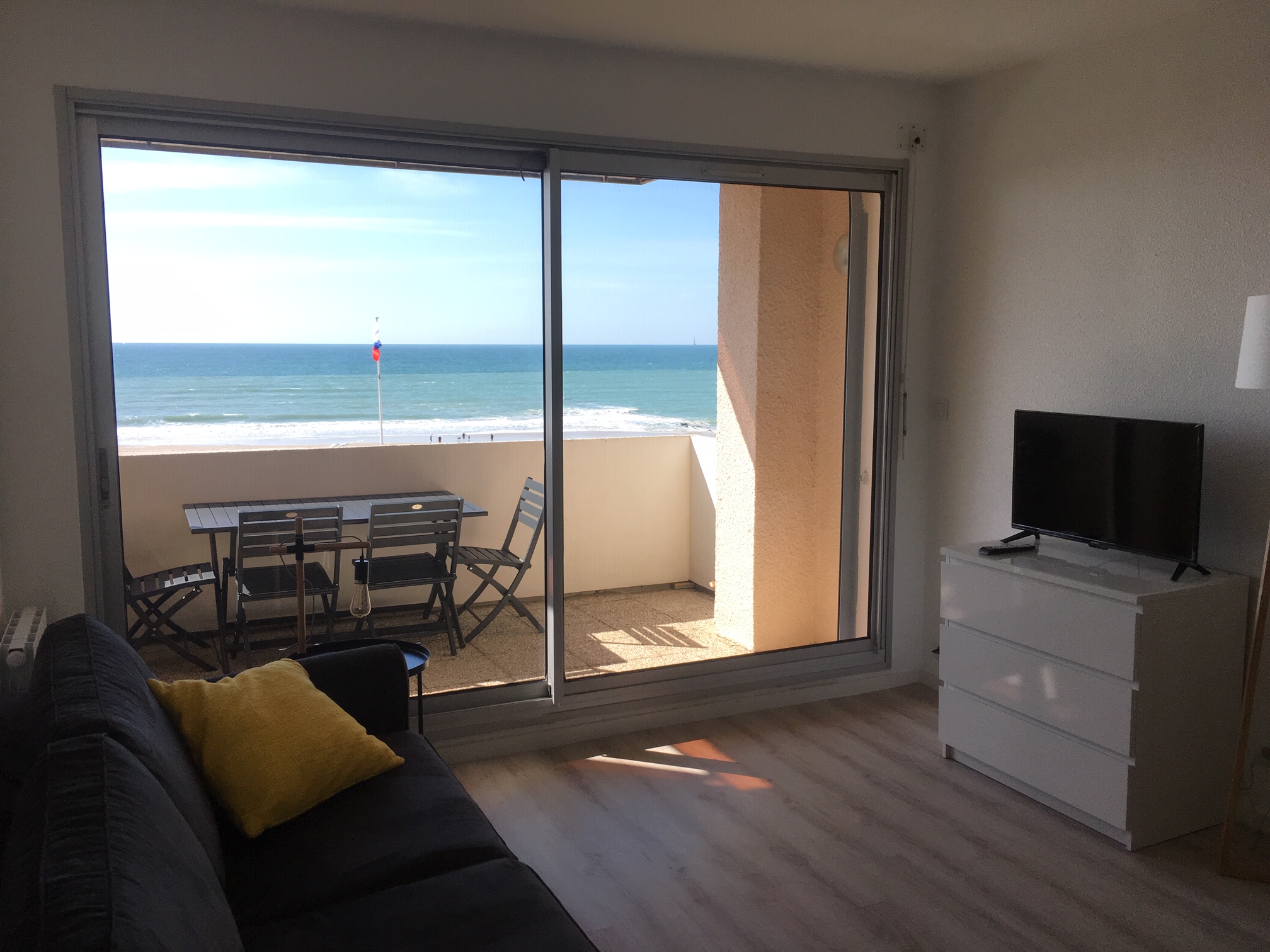 Soulac/Mer Charmant Studio full ocean views