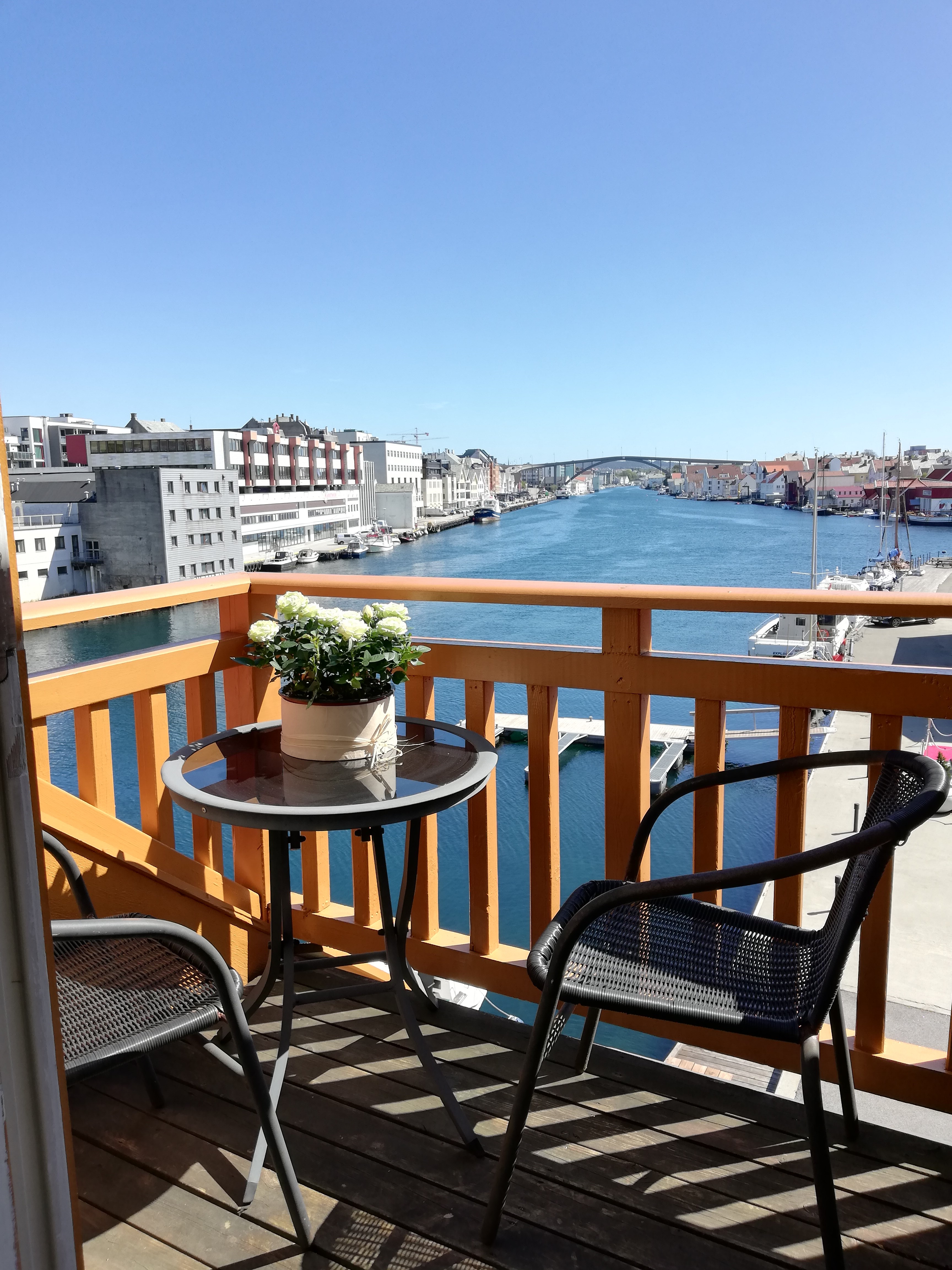 Charming penthouse apartment in Haugesund city center