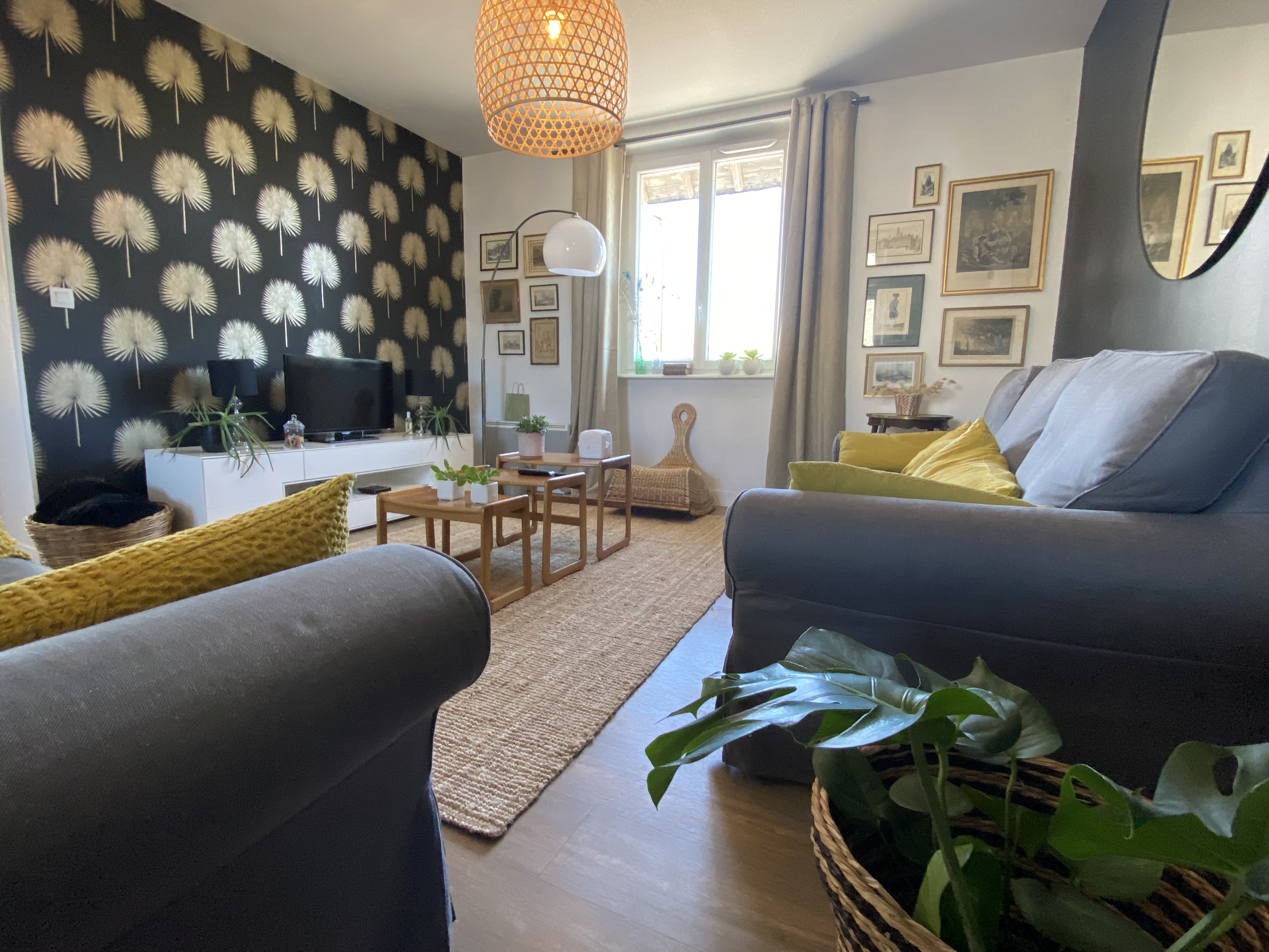 Again at the cozy T2 rental 200 m from the beach
