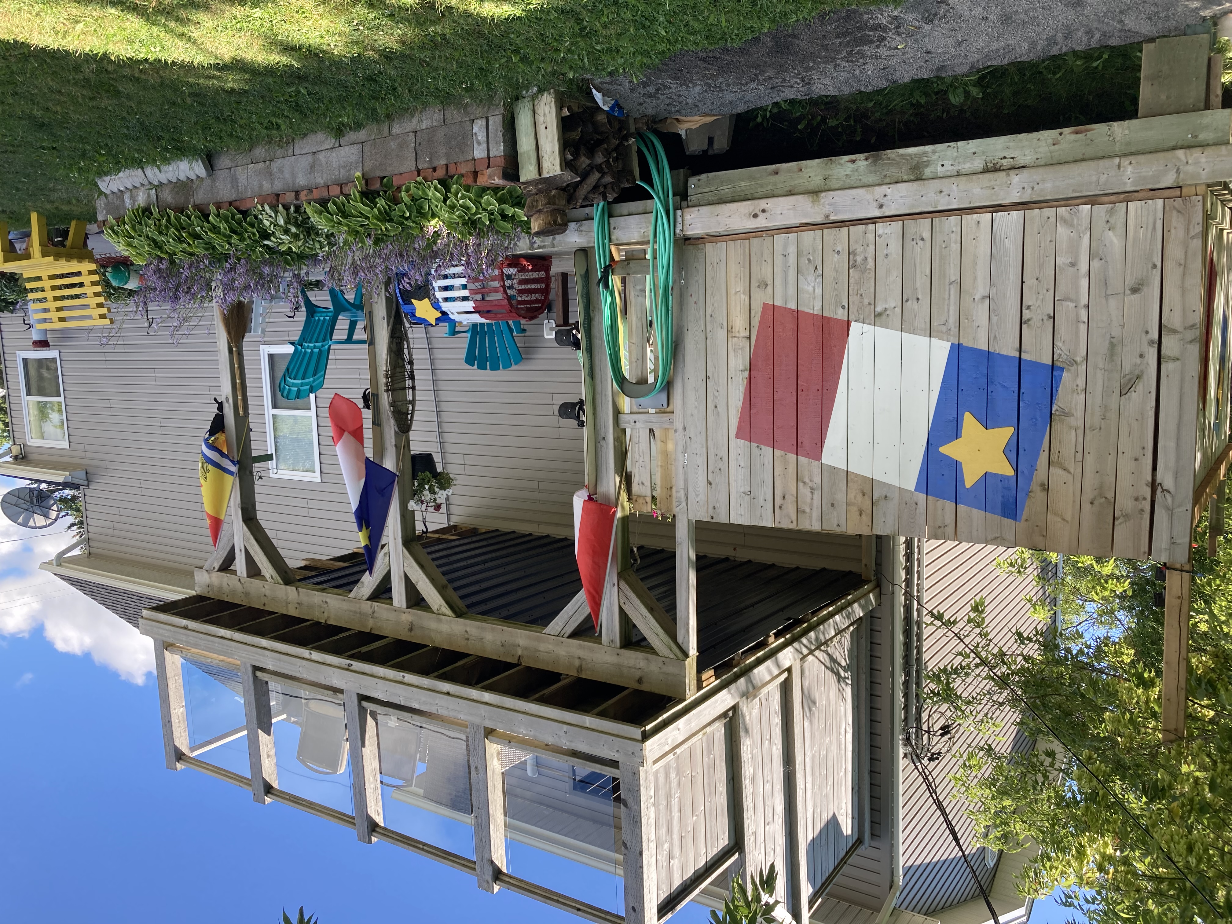 Water view chalet Jasmine in Shediac, New Brunswick