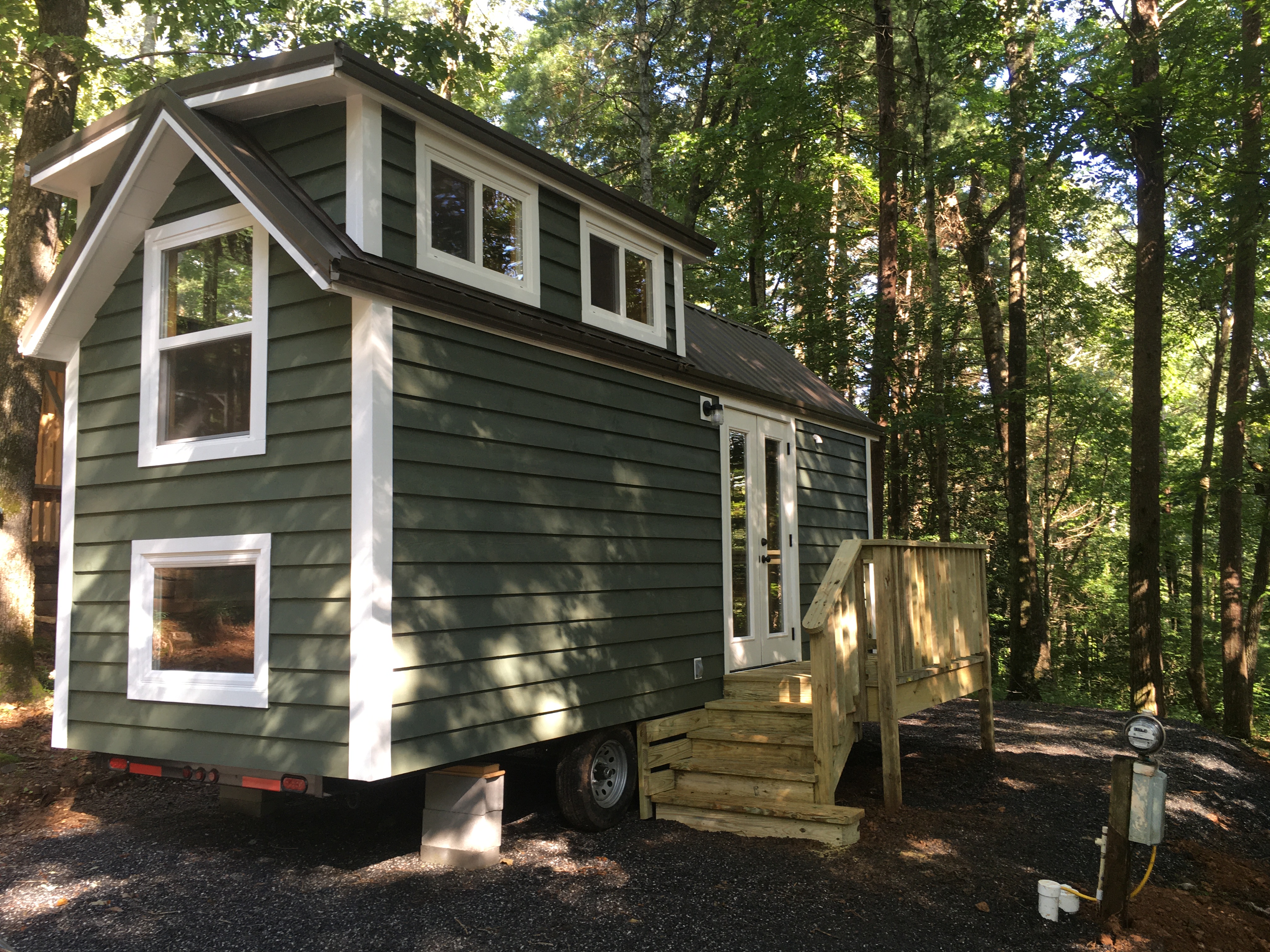 Hemlock Tiny Home at Bleu Canoe Campground