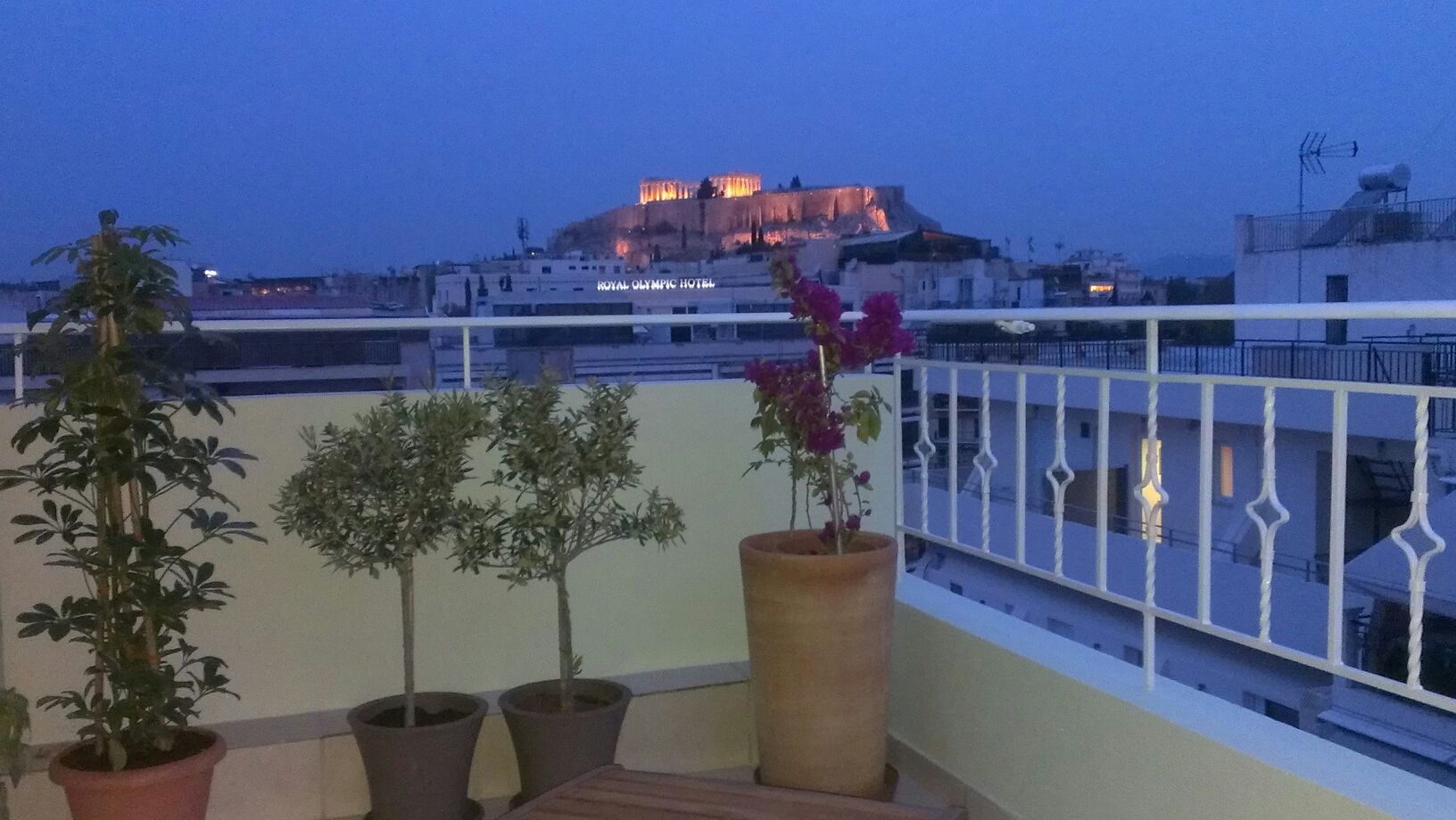 View of Acropolis from your bed!