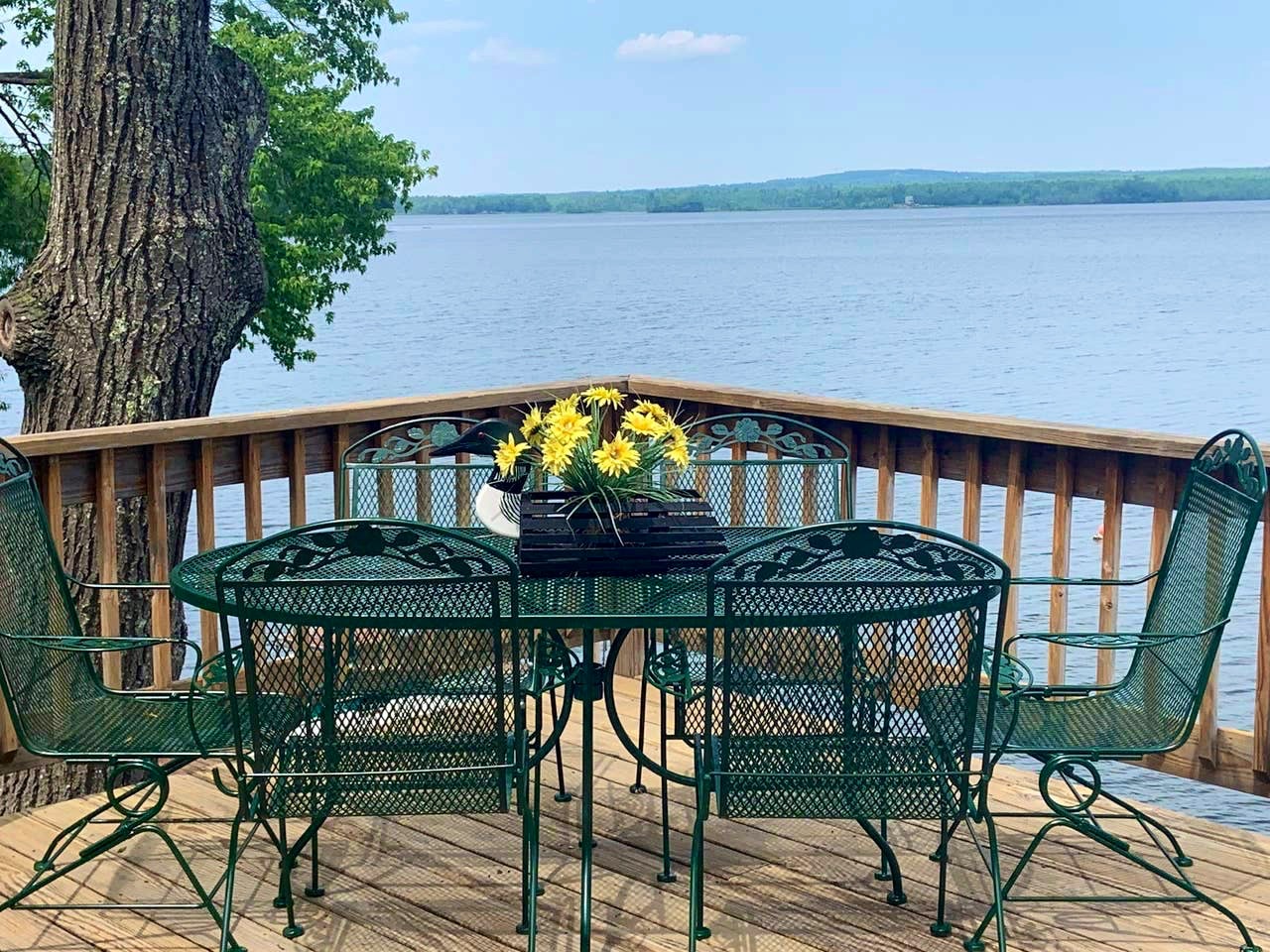 Cozy Waterfront Cottage on Sebasticook Lake Cottages for Rent in