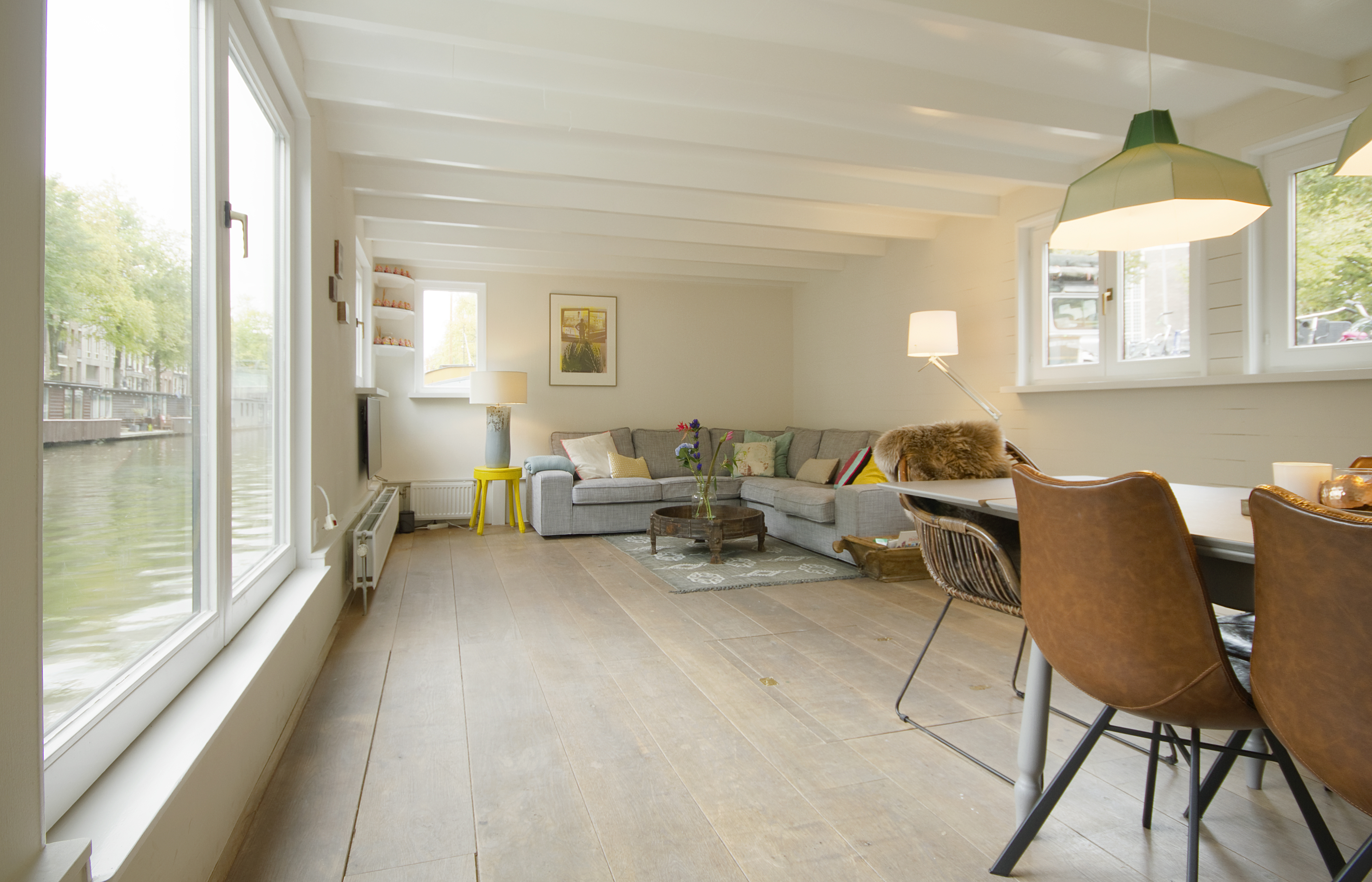 Amazing houseboat in Amsterdam city center — Amsterdam stay