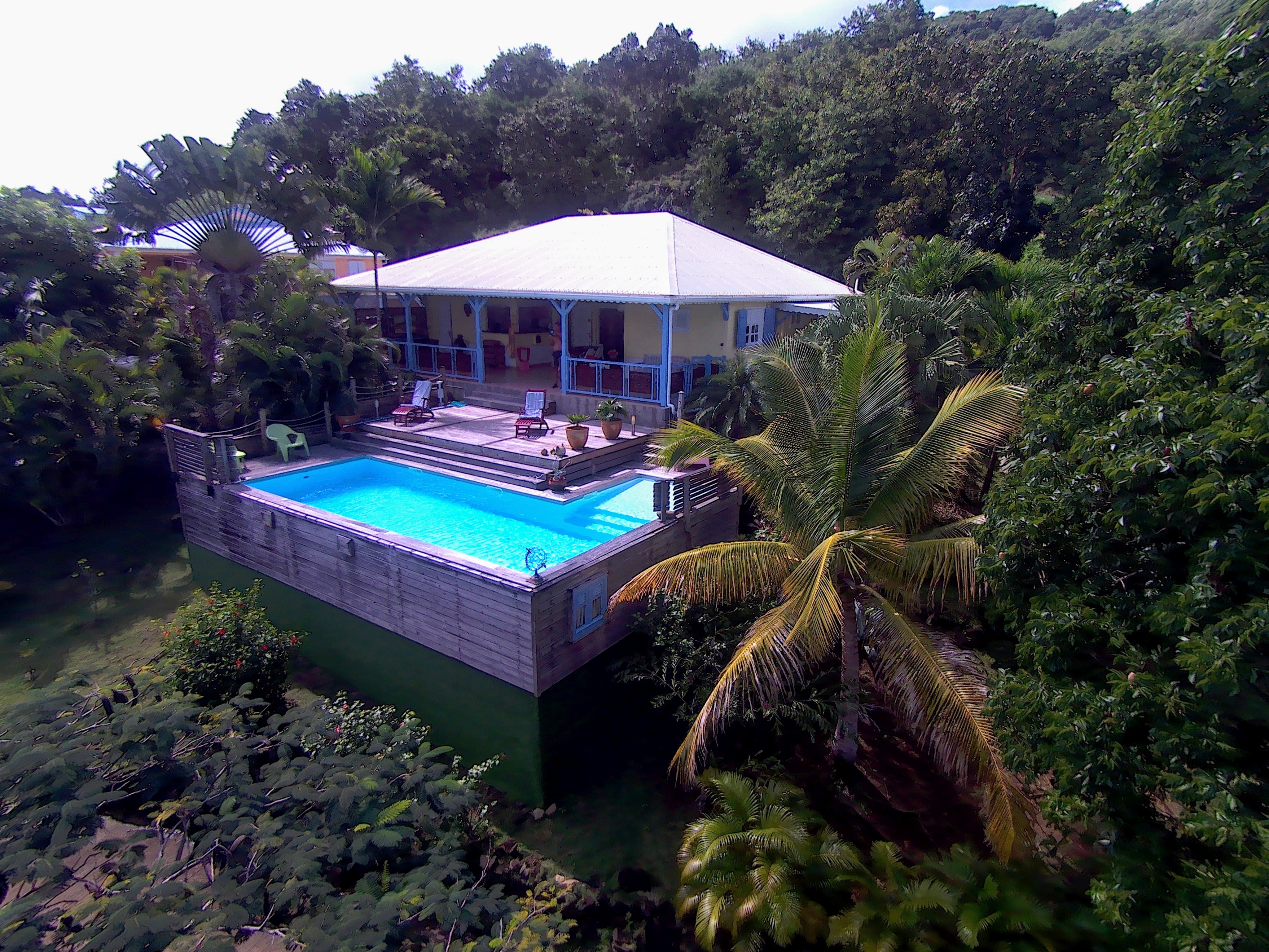 Lovely villa with exceptional views.