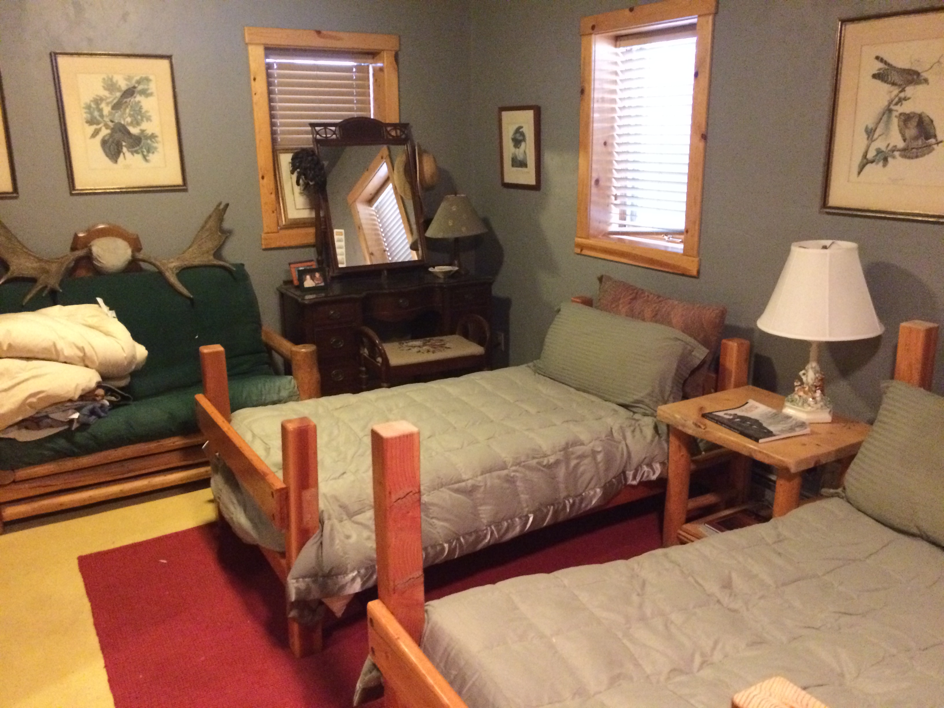 Log cabin in the Tetons Cabins for Rent in Driggs, Idaho, United