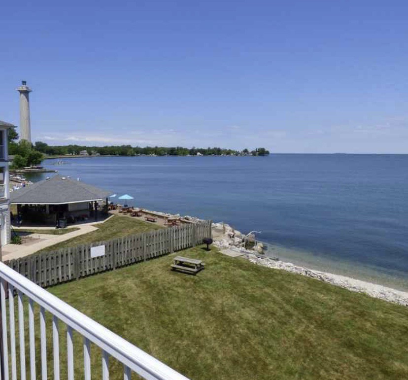 Put-in-Bay waterfront top-floor condo