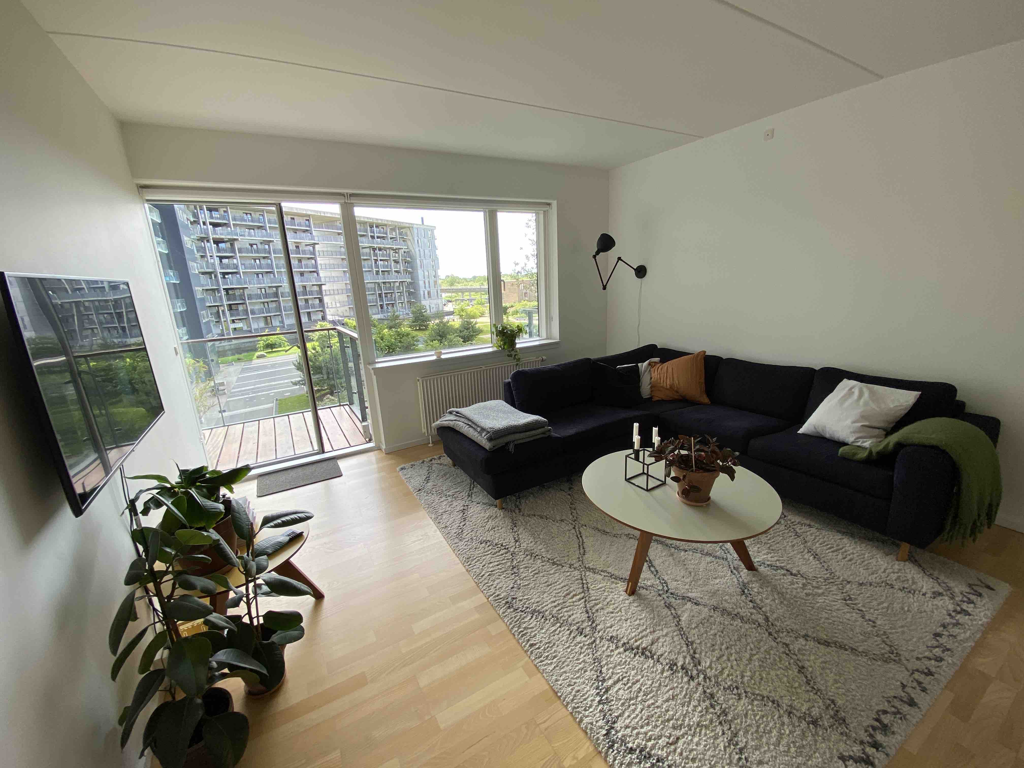 Cozy quiet scandinavian flat, near city and metro in Amager Vest, Copenhagen