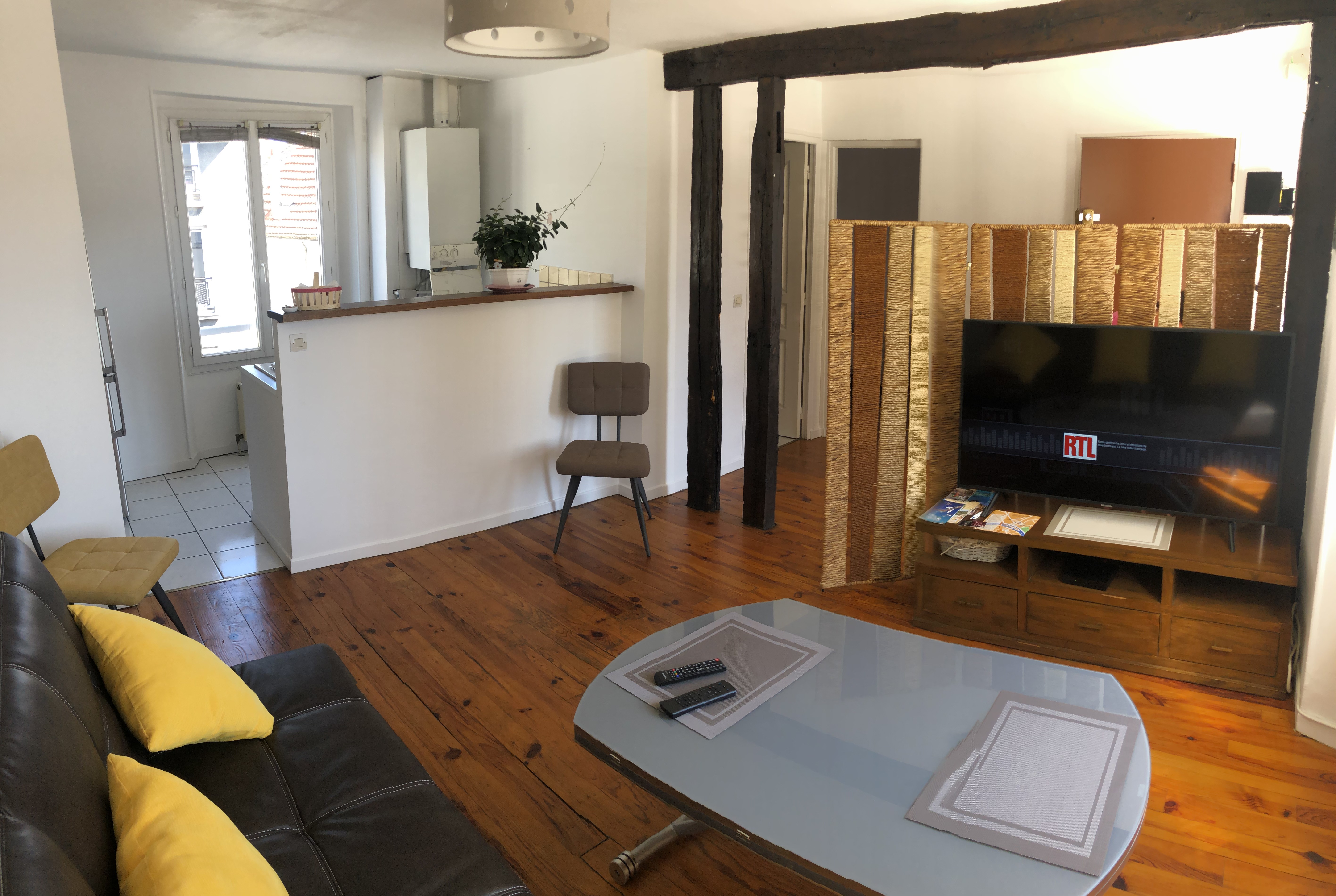 The terrace of Ambroise 3* Apt Cosy & remote working