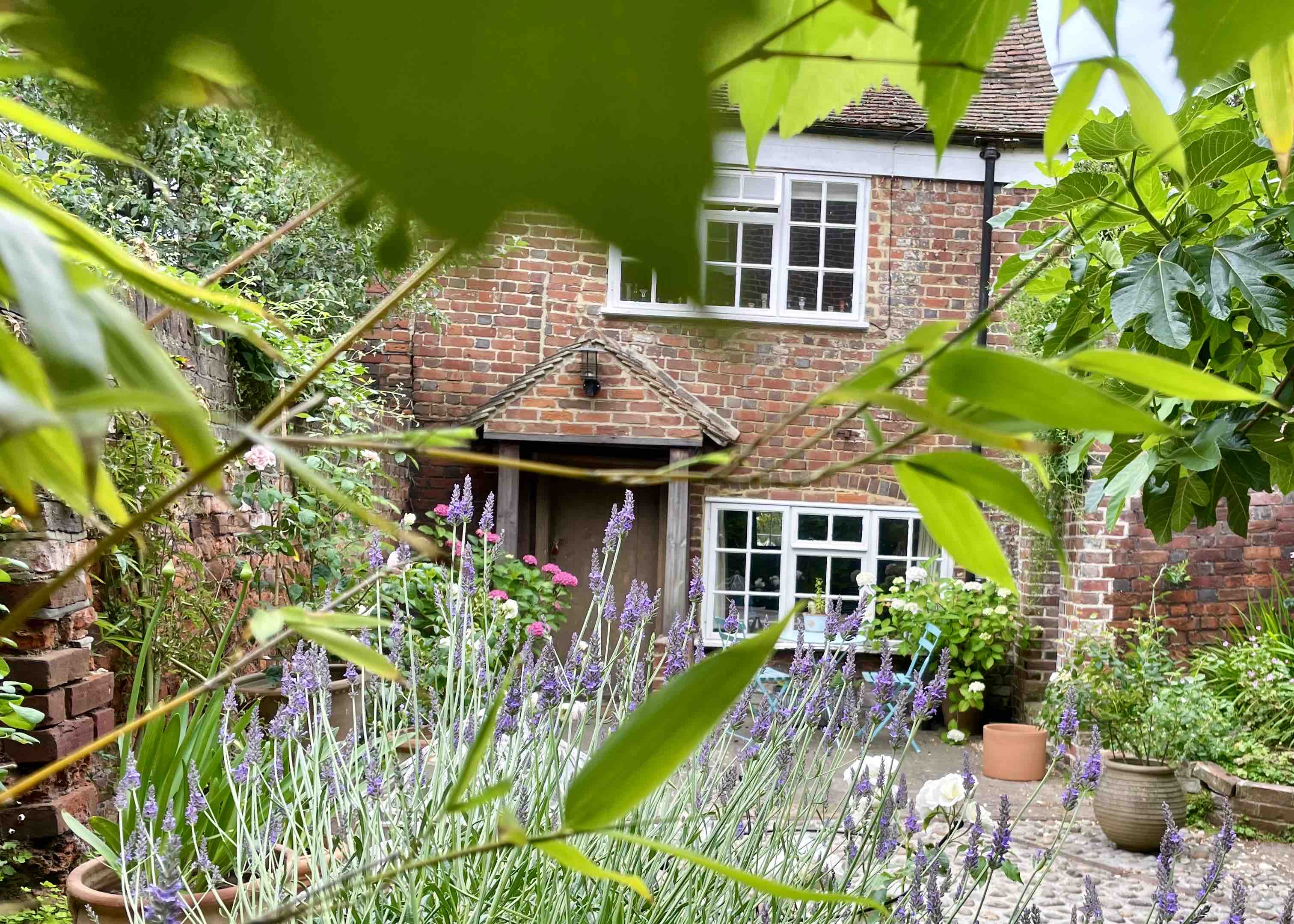 Secret B and B Cottage in Pretty Courtyard Garden