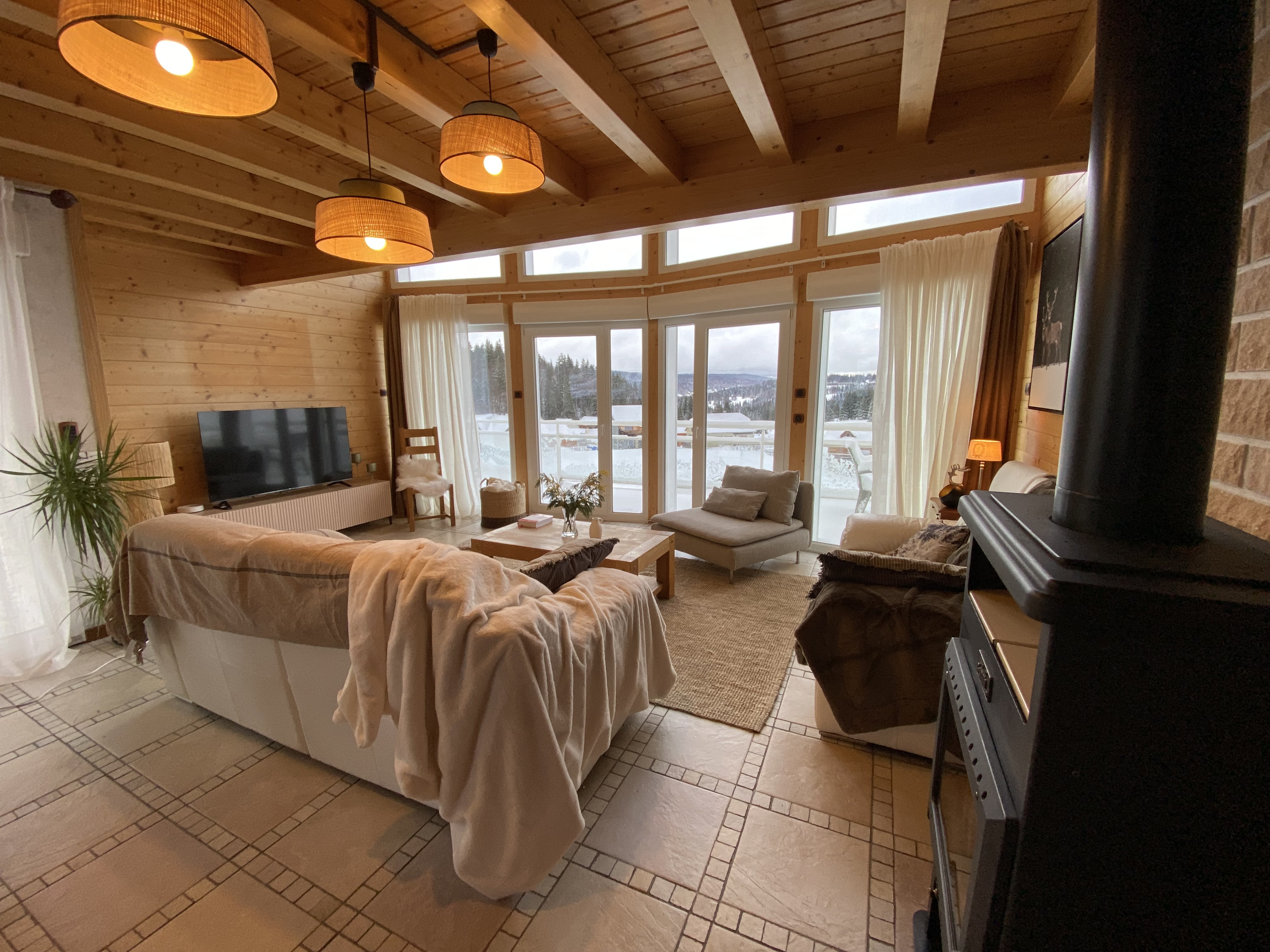 Beautiful private house 150 m2 panoramic view.
