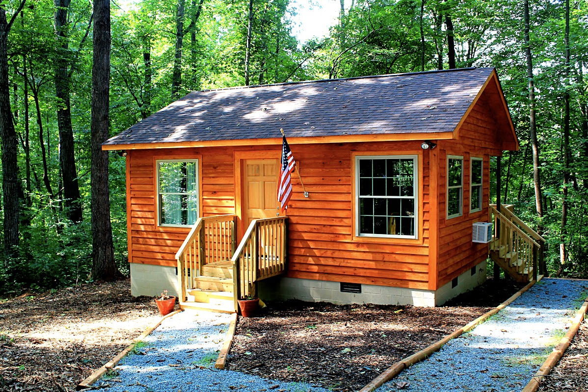 Yadkin Valley Vineyard Cabincozy & private Cabins for Rent in